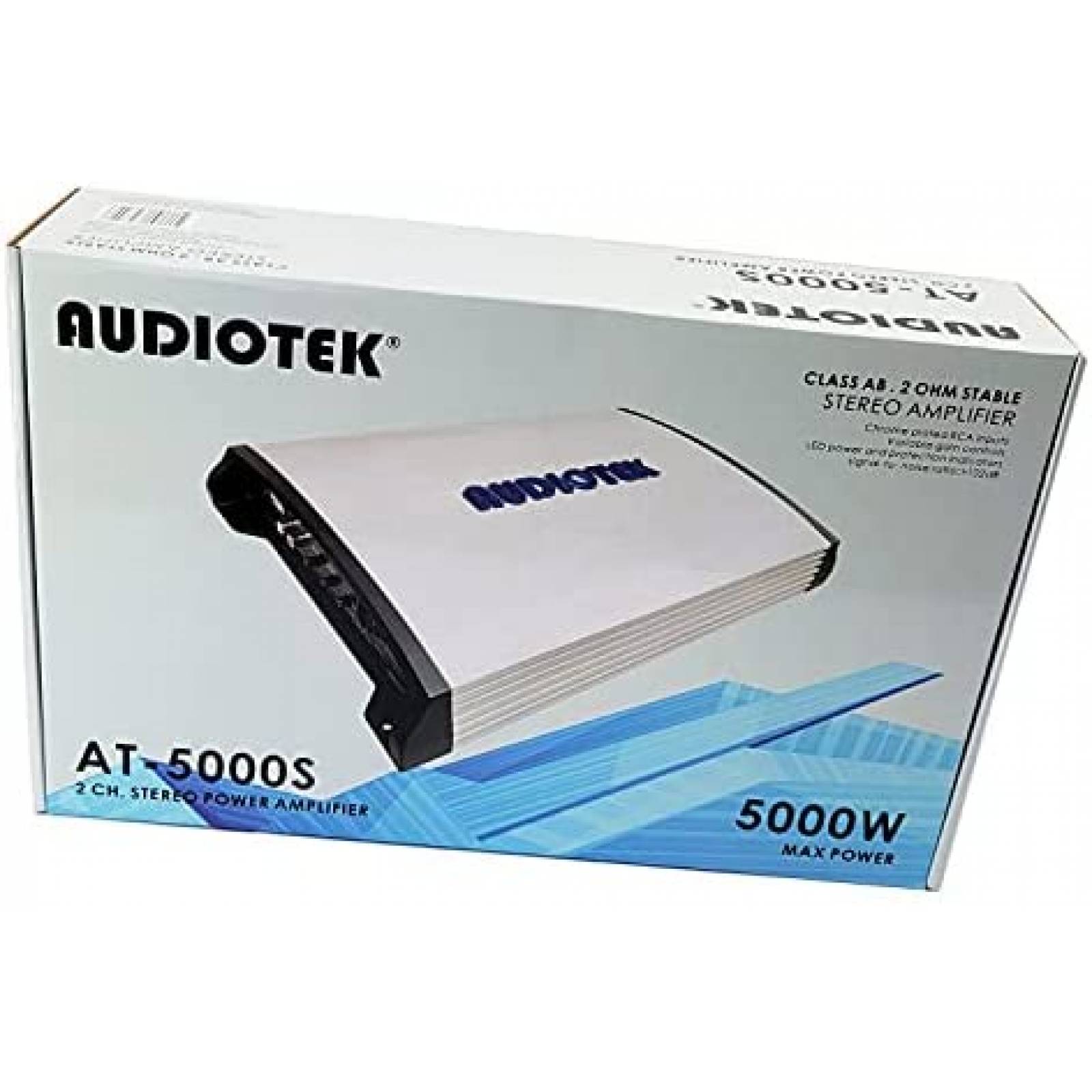 Amplificador de coche Audiotek AT5000S 5000W 2 canales