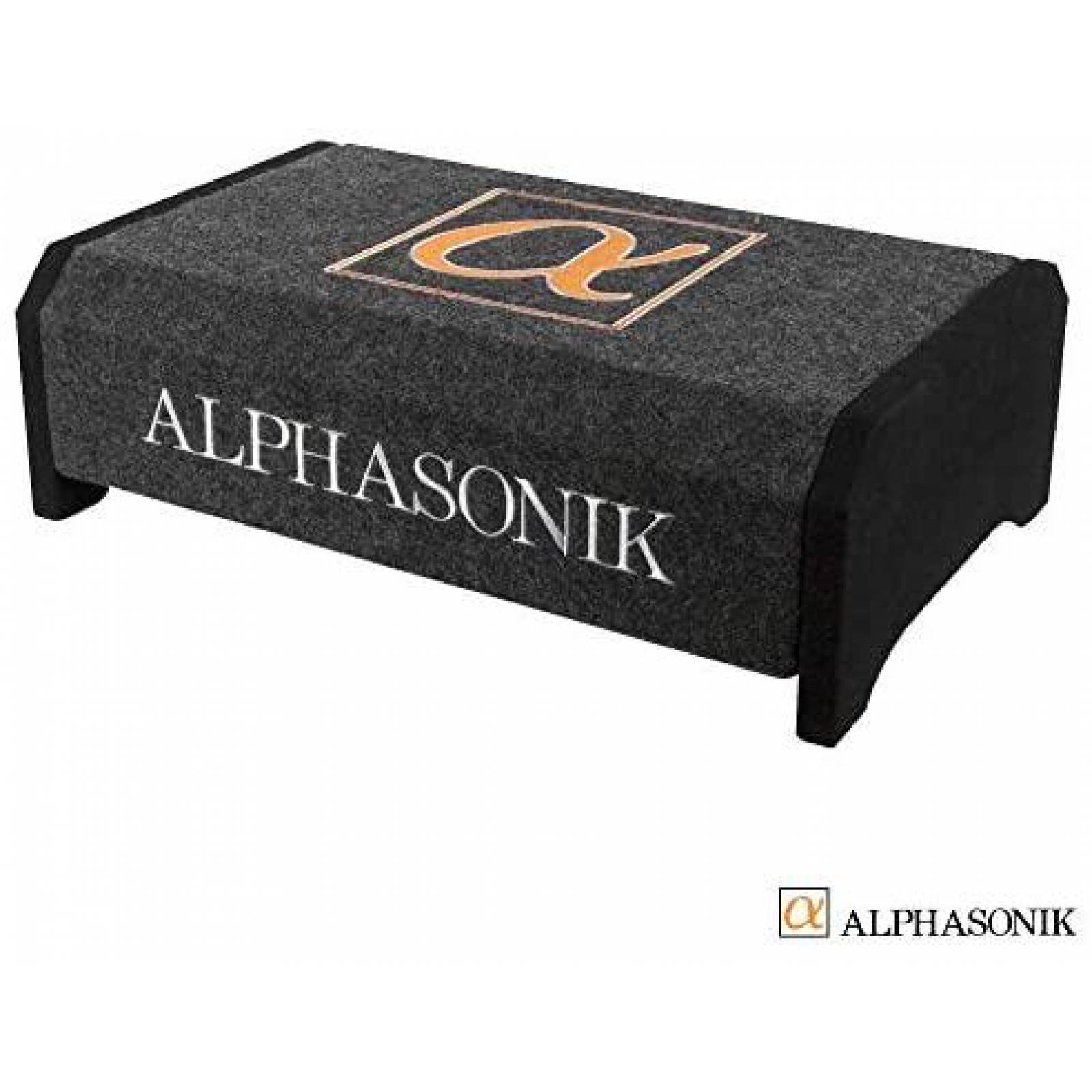 Bocina Subwoofer Alphasonik AS10DF 10'' 1200W 4 Ohm -Negro