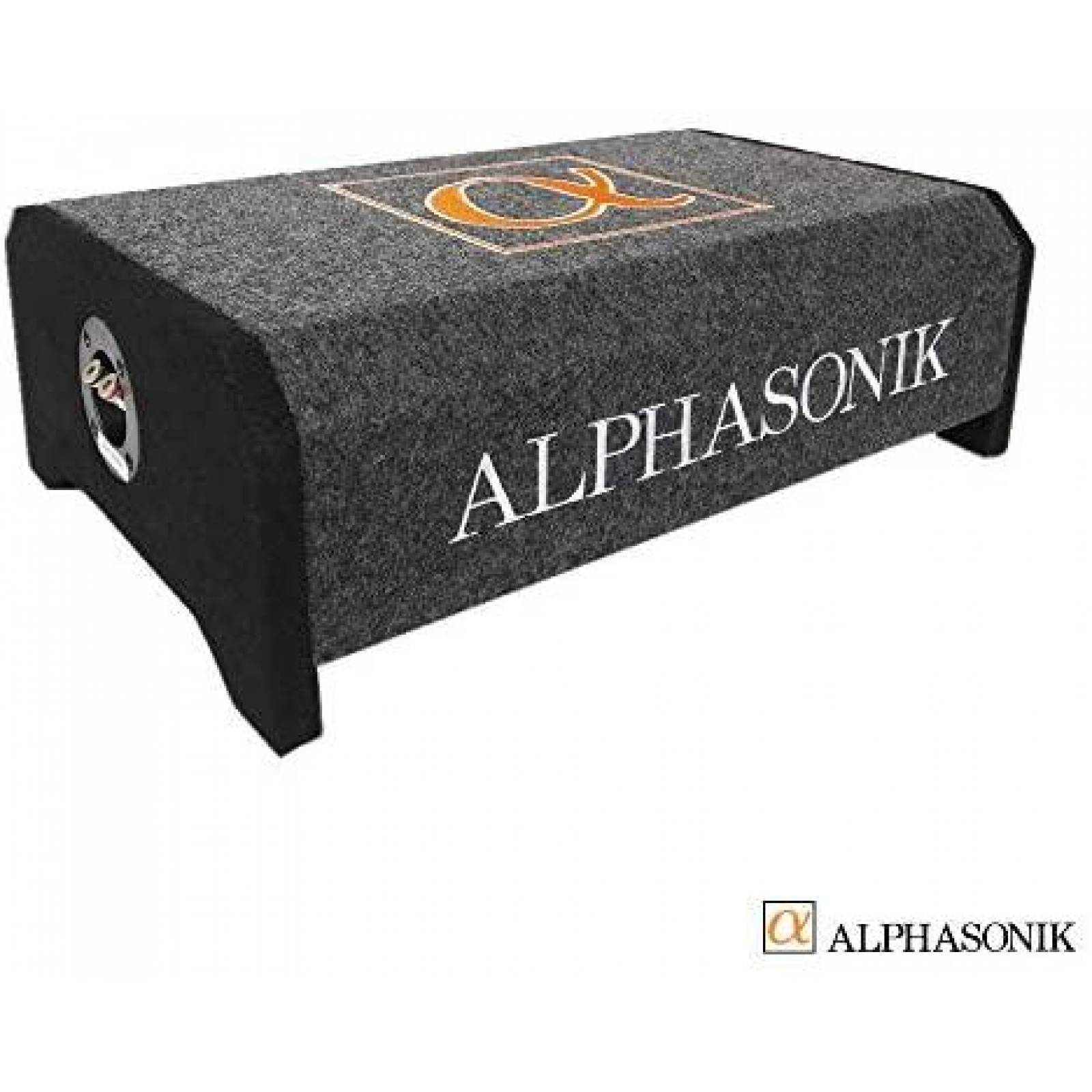 Bocina Subwoofer Alphasonik AS10DF 10'' 1200W 4 Ohm -Negro