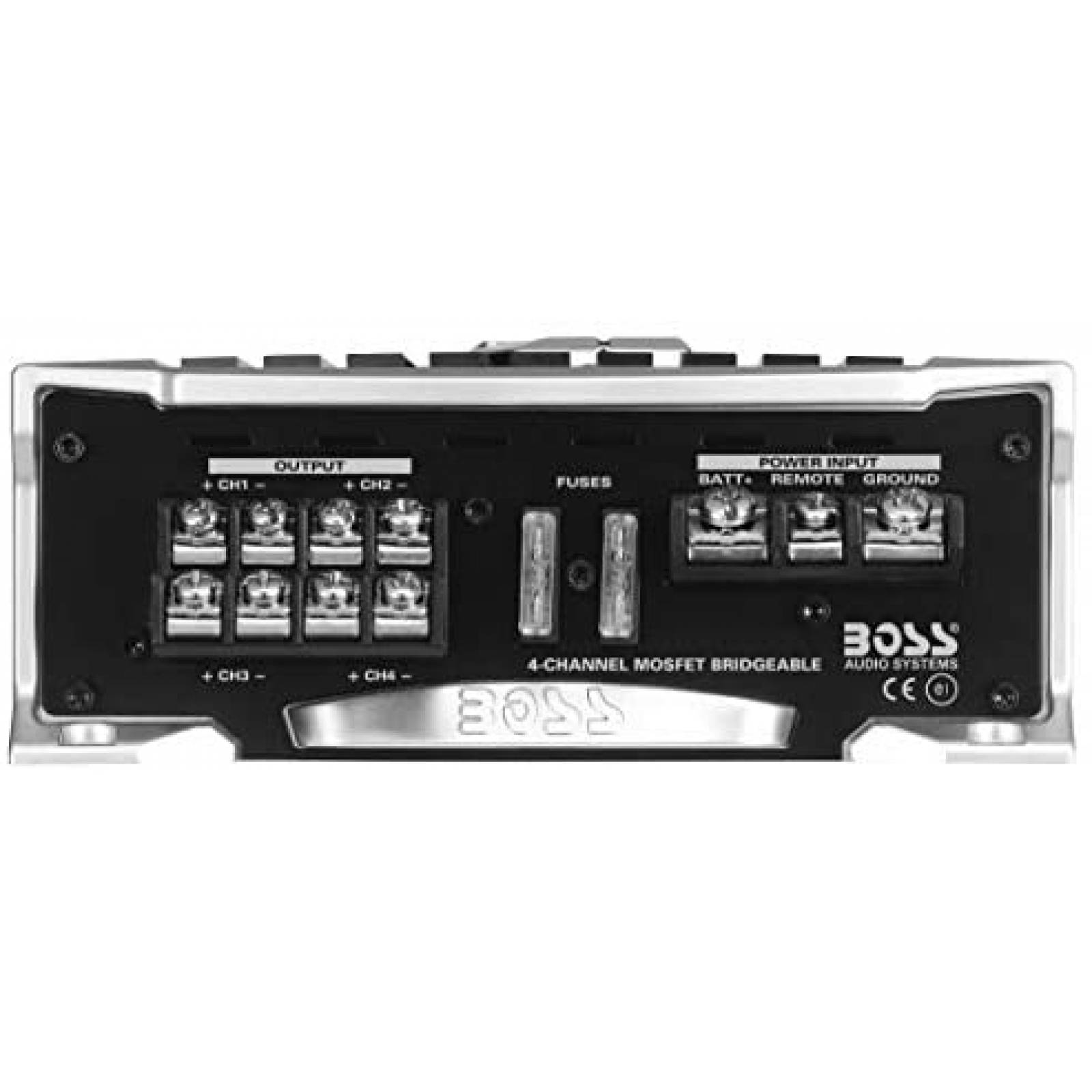 Amplificador BOSS Audio Systems 1600 Watts 13" x 6.5" x 2.8"