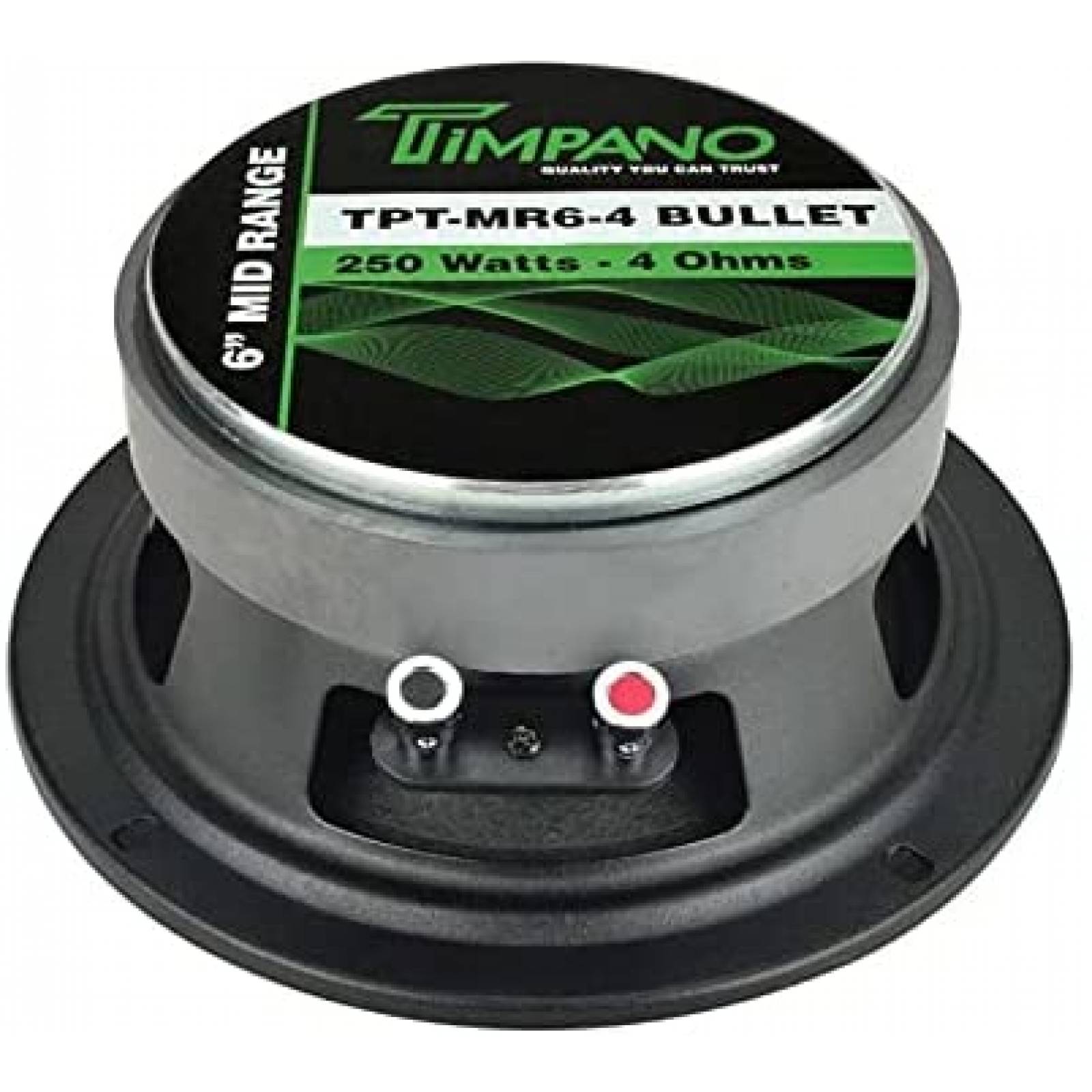 Bocina Timpano TPT-MR6-4 de 6.5'' 120W 4 Ohms -Gris