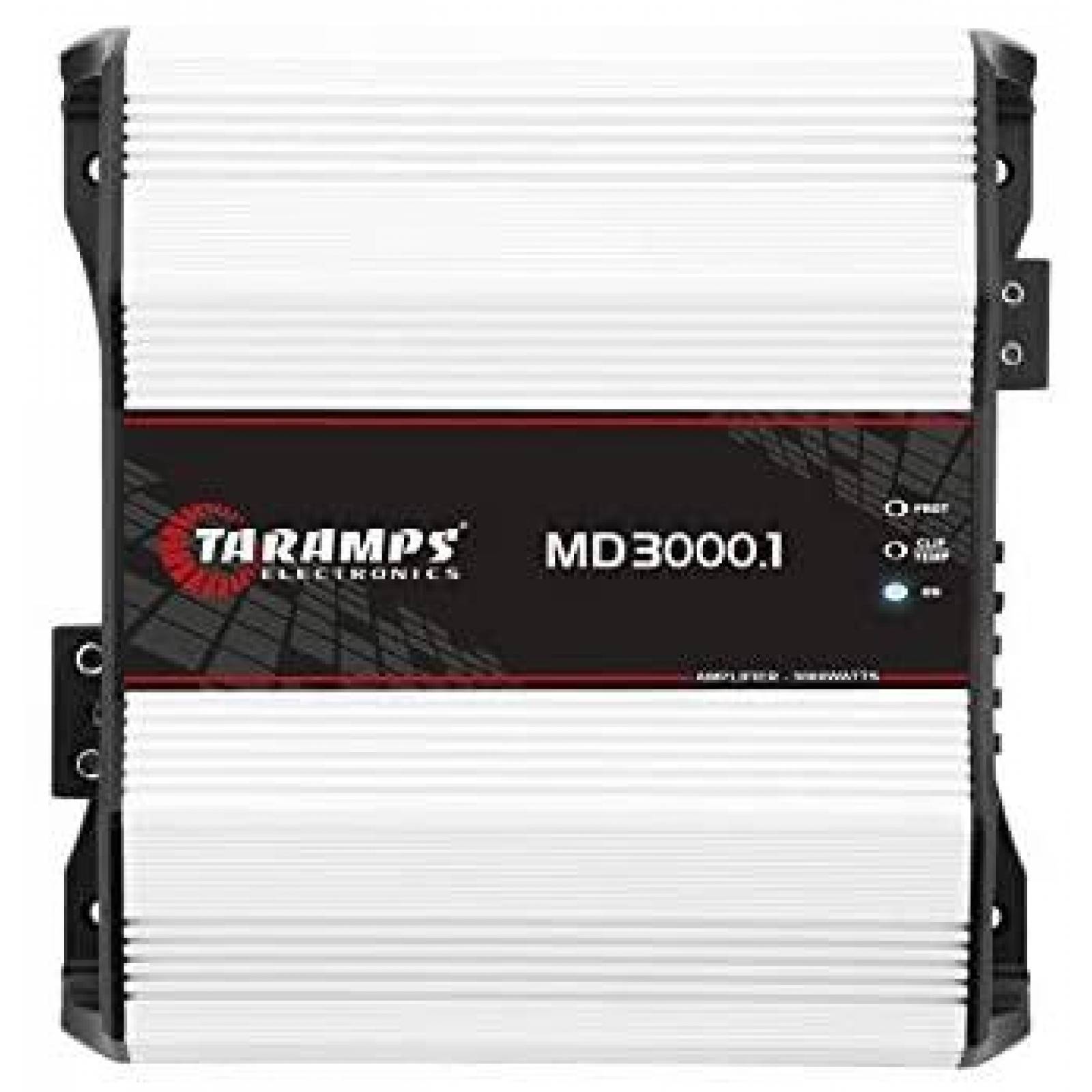 Amplificador Mono Taramps MD 3000 4 Ohms 3000w -Negro