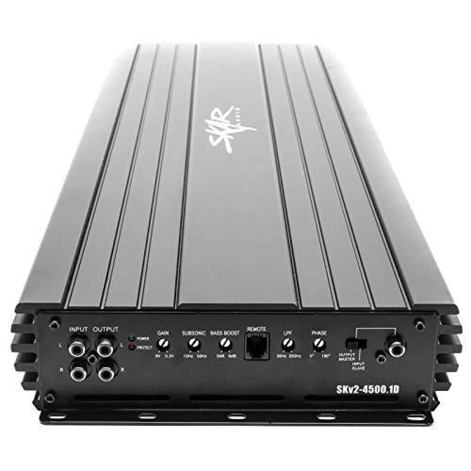 Amplificador mono Skar Audio SKv2-4500.1D 7400W -Negro