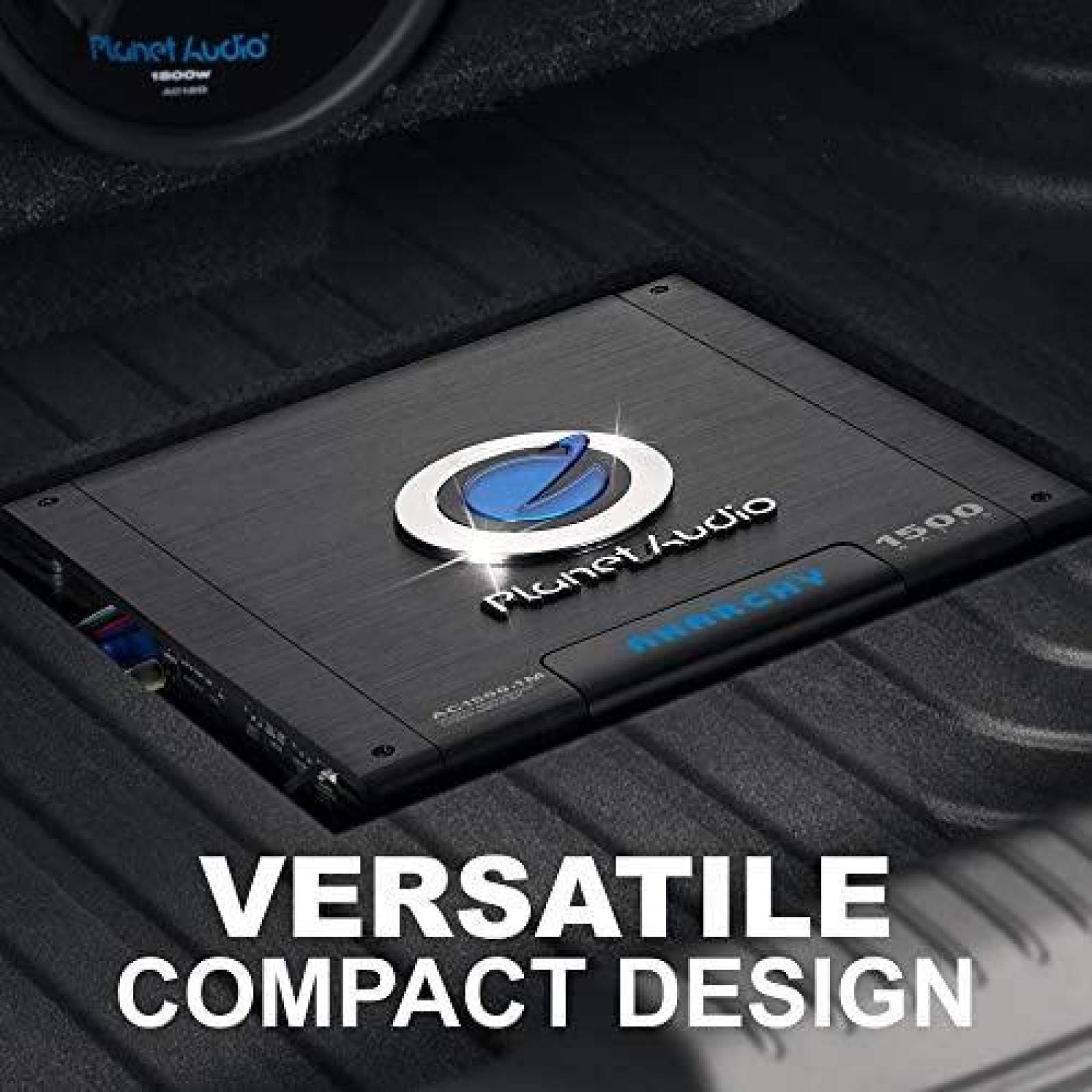 Amplificador de Automovil Planet Audio 1500 Watts 2/4 Ohms