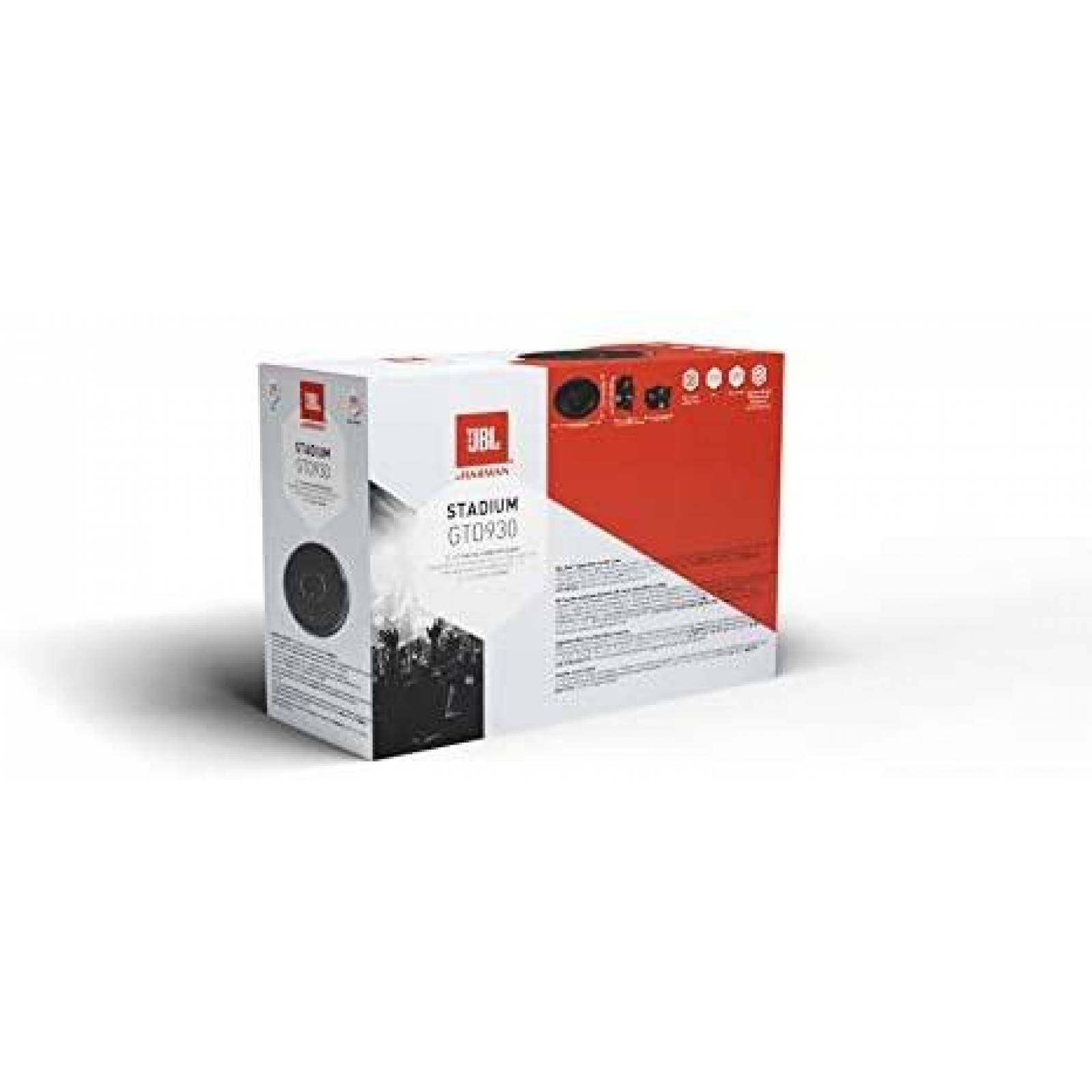 Bocinas JBL Stadium GTO 930 6 x 9'' 2 Pzs 330W 2.5Ohm -Negro