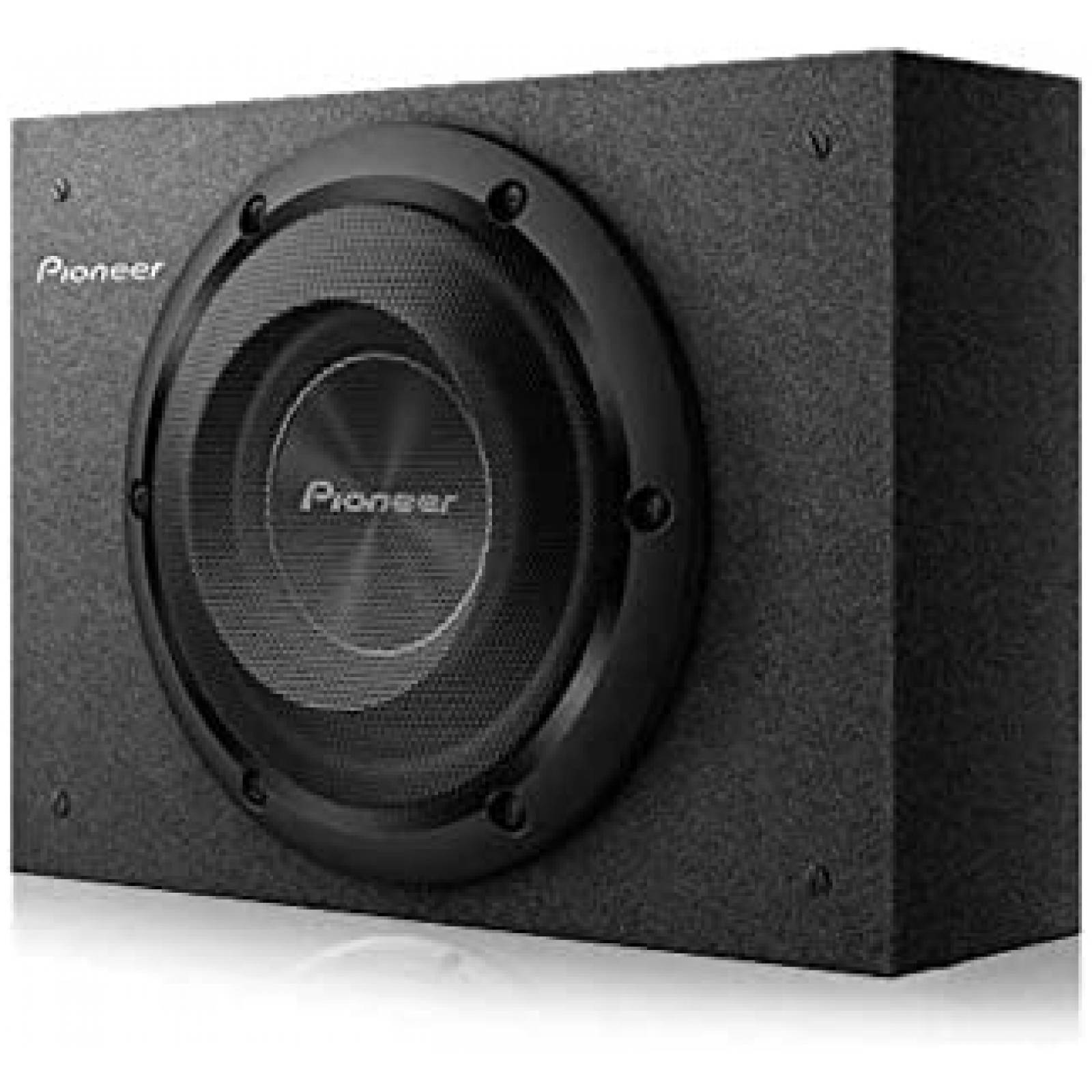 Bocina PIONEER Shalow 8" 700w slim 16.5x12.5x7" -Negro