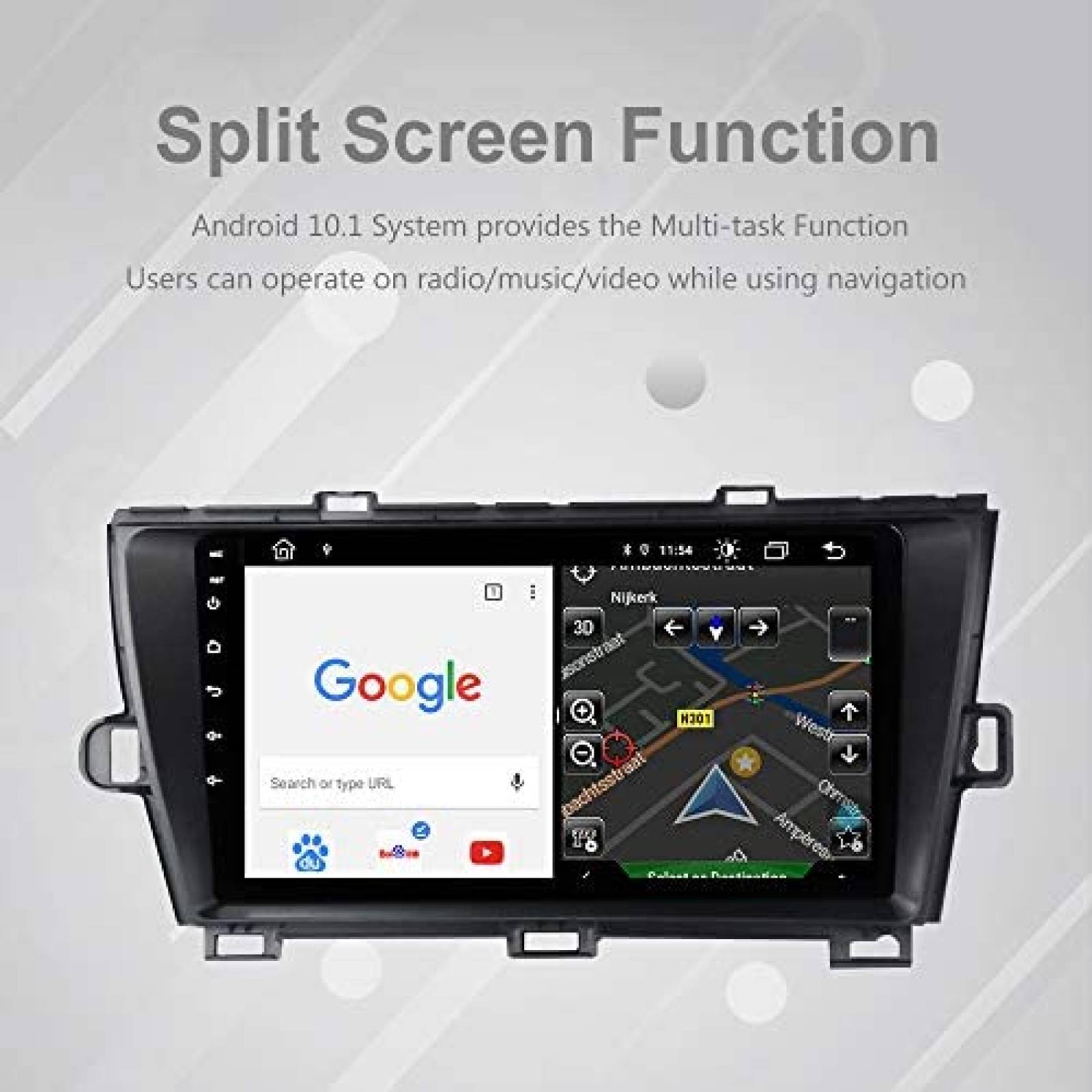 Estereo Carro LEXXSON Toyota Prius 9" Android Bluetooth USB