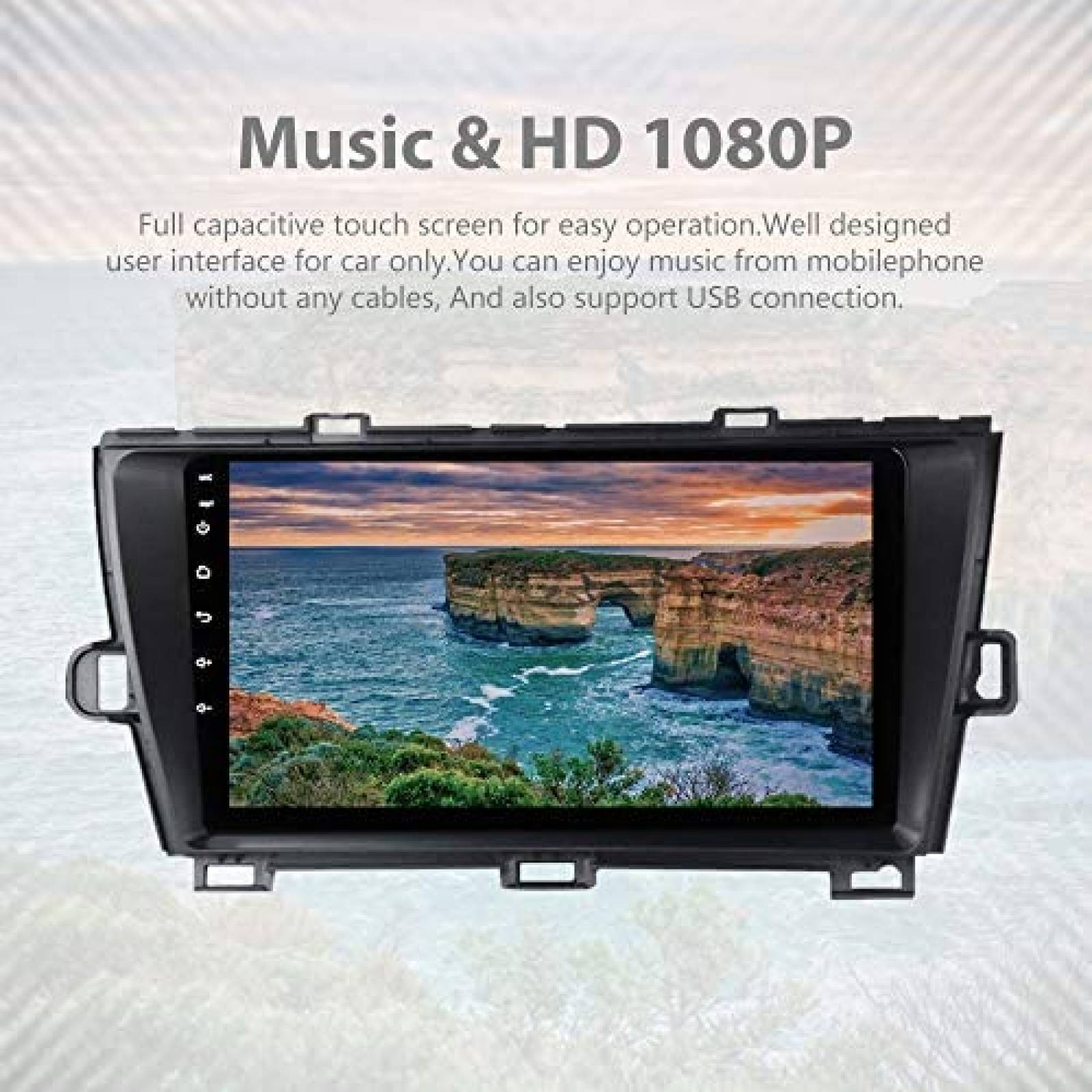 Estereo Carro LEXXSON Toyota Prius 9" Android Bluetooth USB