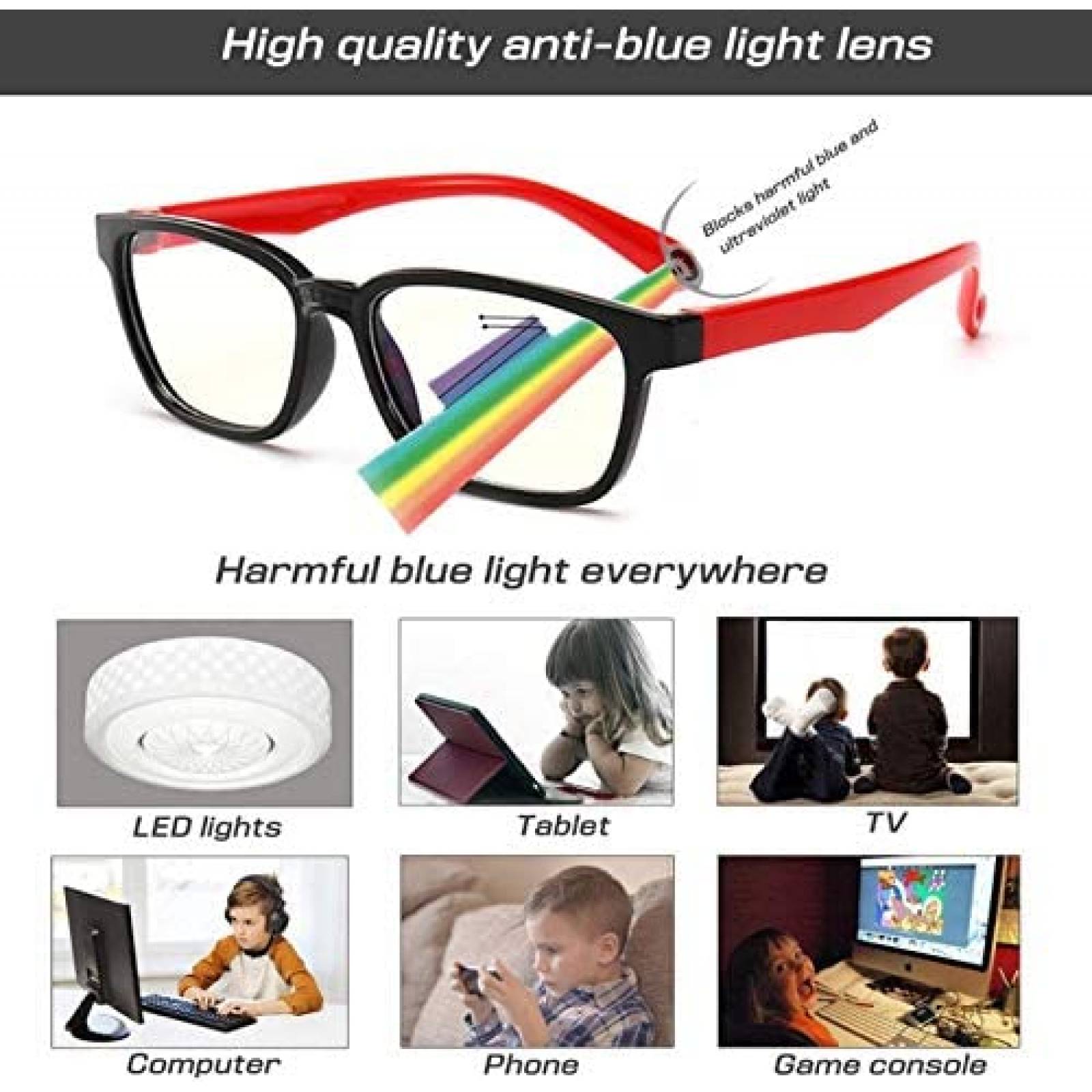 Lentes computador B BIKRUL Niños 3-10 años fatiga ocular