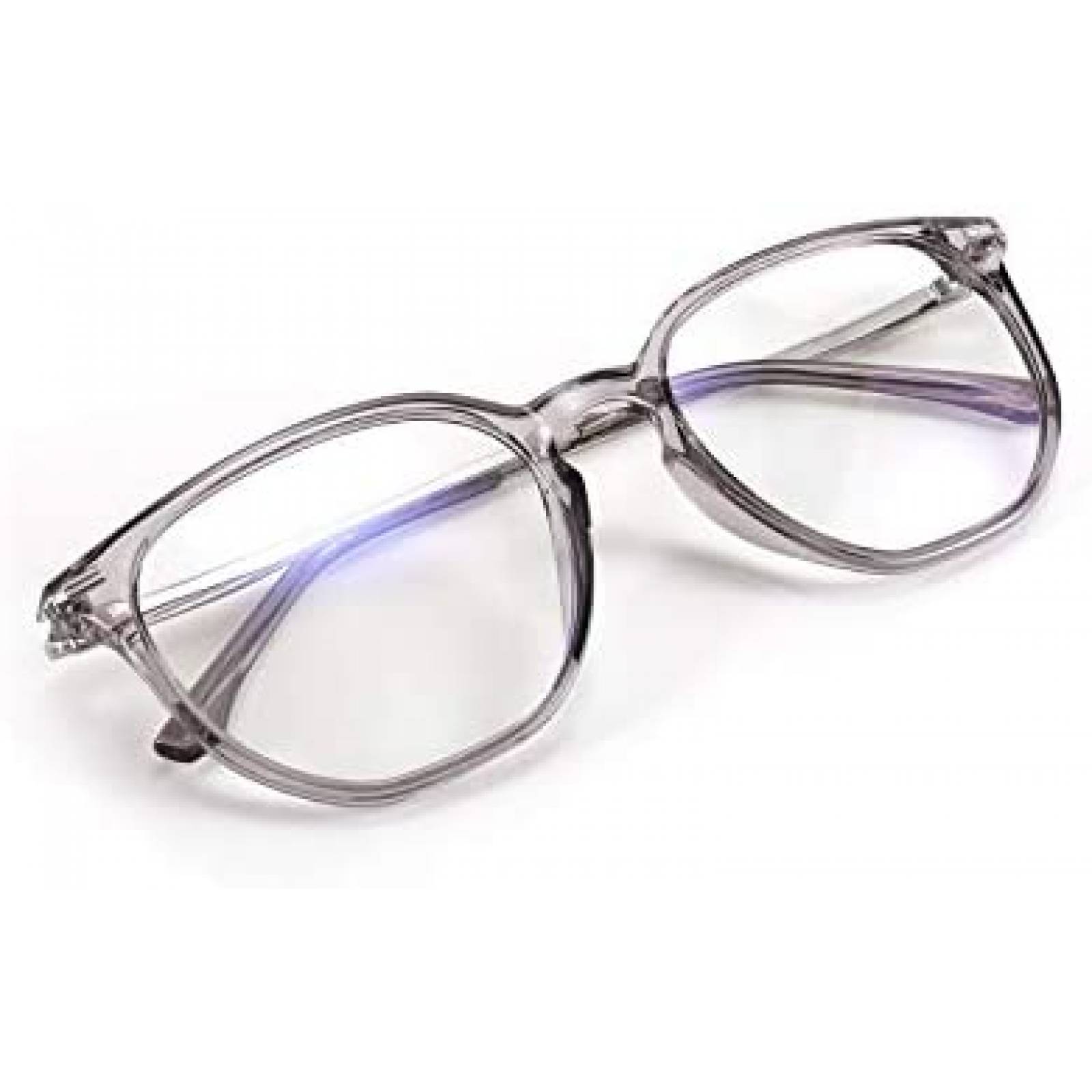 Gafas de bloqueo de luz azul FEISEDY B2687 poligonal ligero