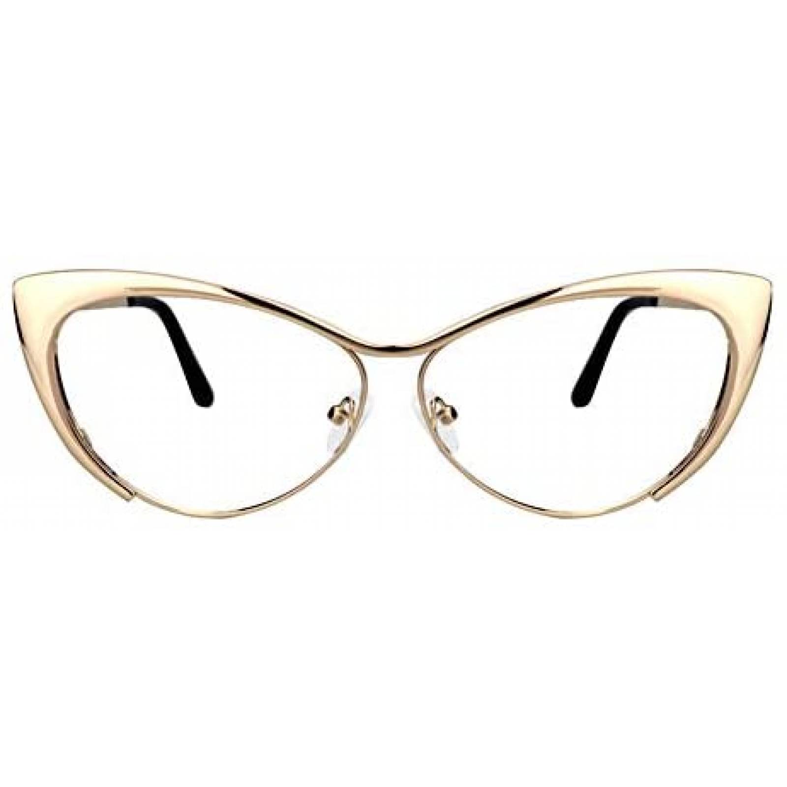 Lentes de Bloque de Luz Azul Voogueme para Mujer -Dorado