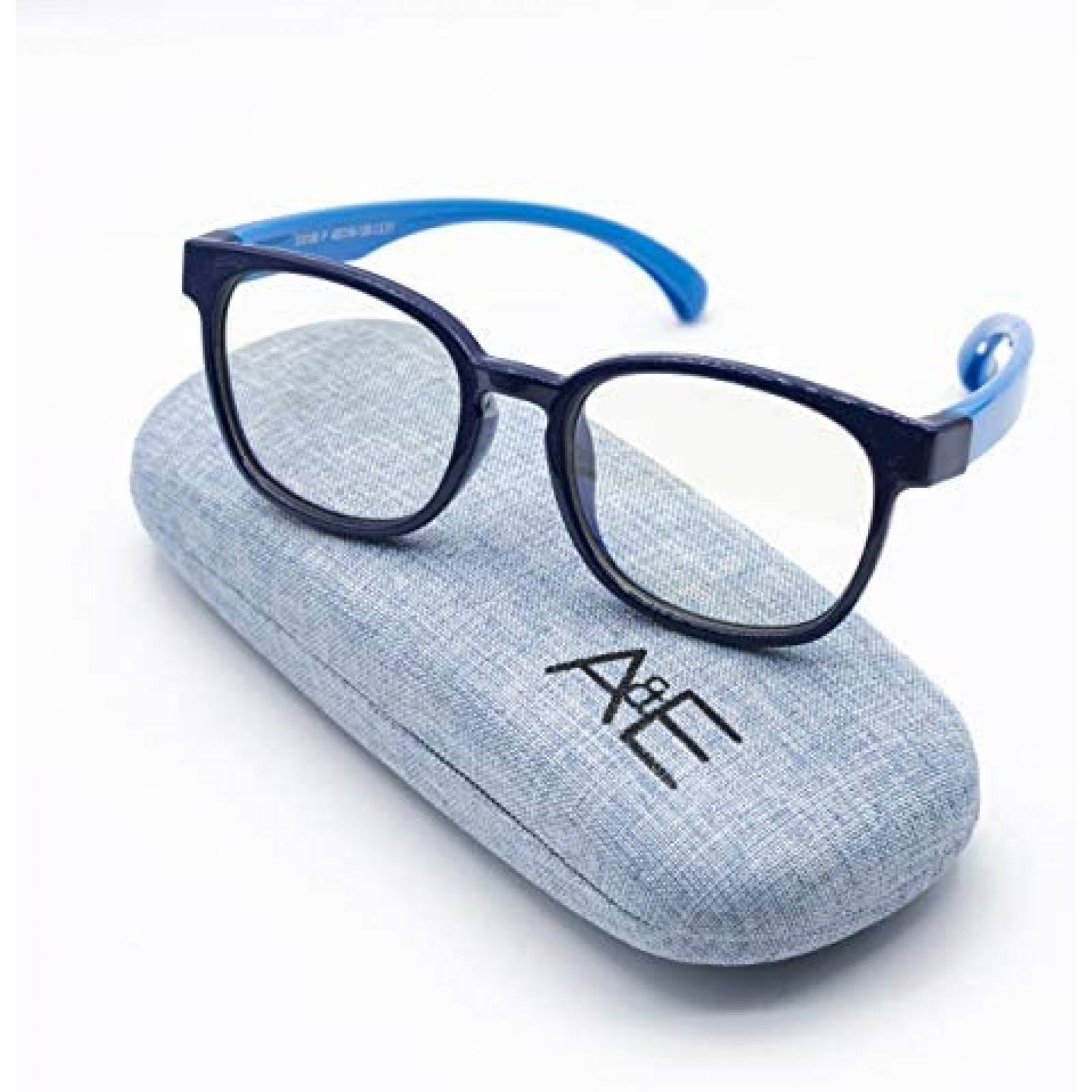 Lentes Ava & Ethan de Bloqueo de Luz Azul para Niños -Azul