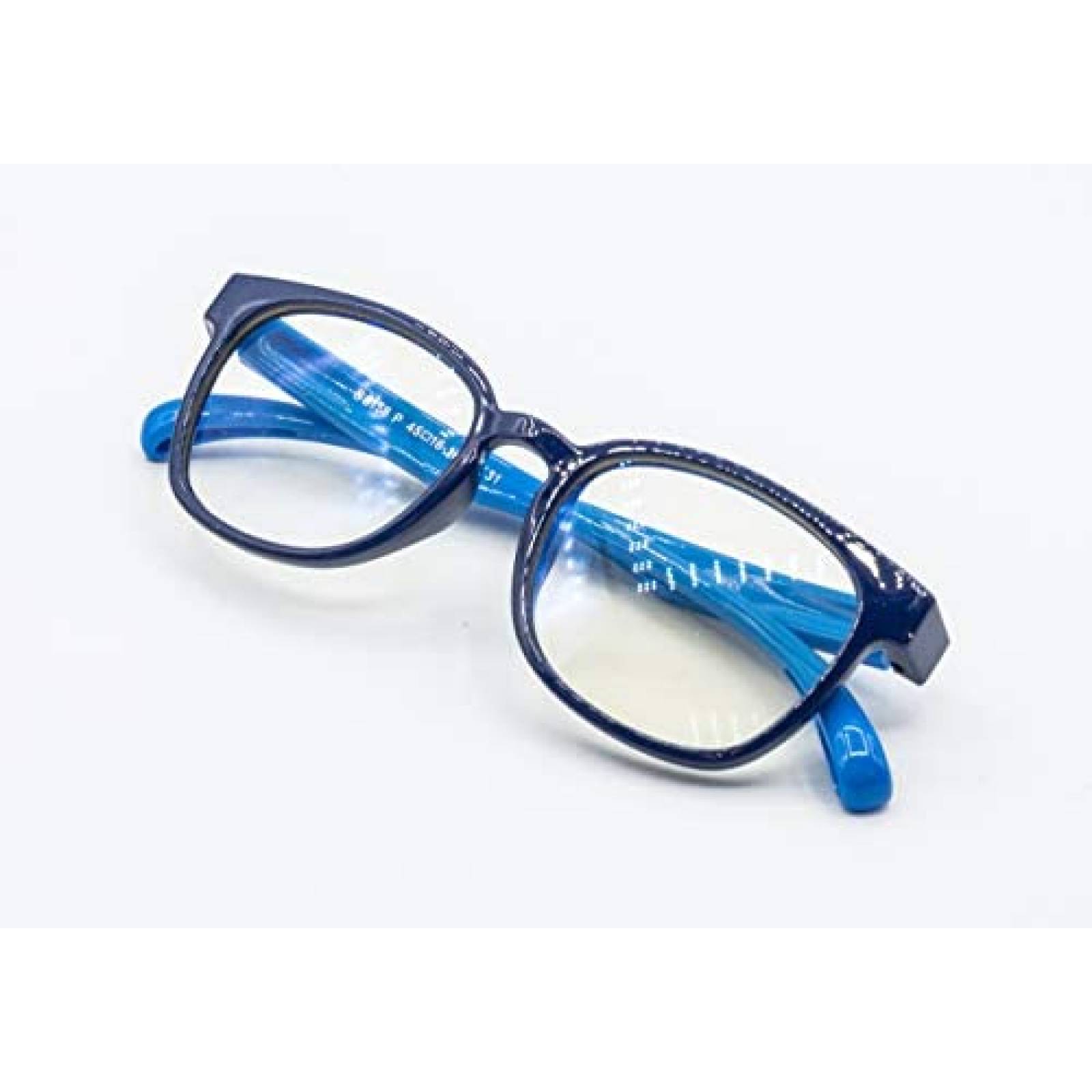 Lentes Ava & Ethan de Bloqueo de Luz Azul para Niños -Azul
