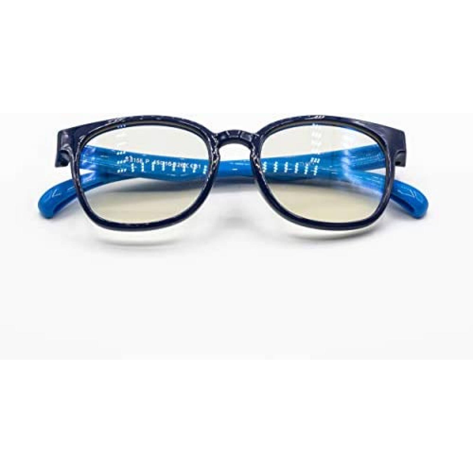 Lentes Ava & Ethan de Bloqueo de Luz Azul para Niños -Azul