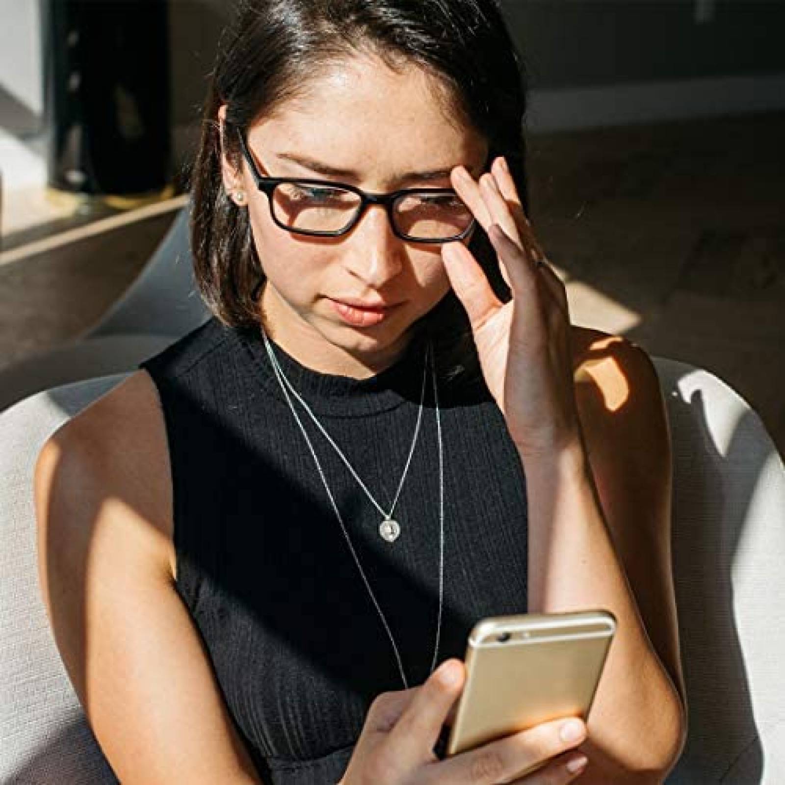 Lentes Felix Gray Carver con Bloqueo de Luz Azul -Negro
