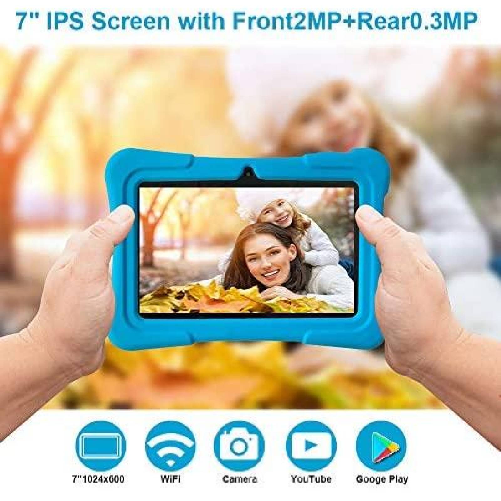 Tablet para Nios PRITOM Software Preinstalado 7'' -Celeste