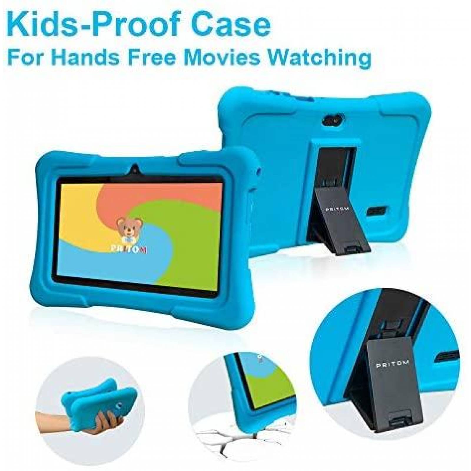 Tablet para Nios PRITOM Software Preinstalado 7'' -Celeste