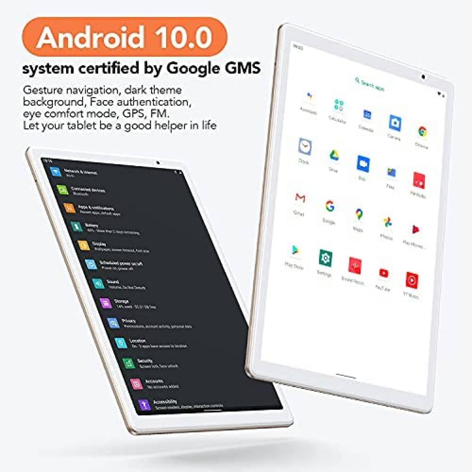 Tablet LNMBBS T610 10.1" 4GB 64GB Octa-Core Bluethoot -Oro