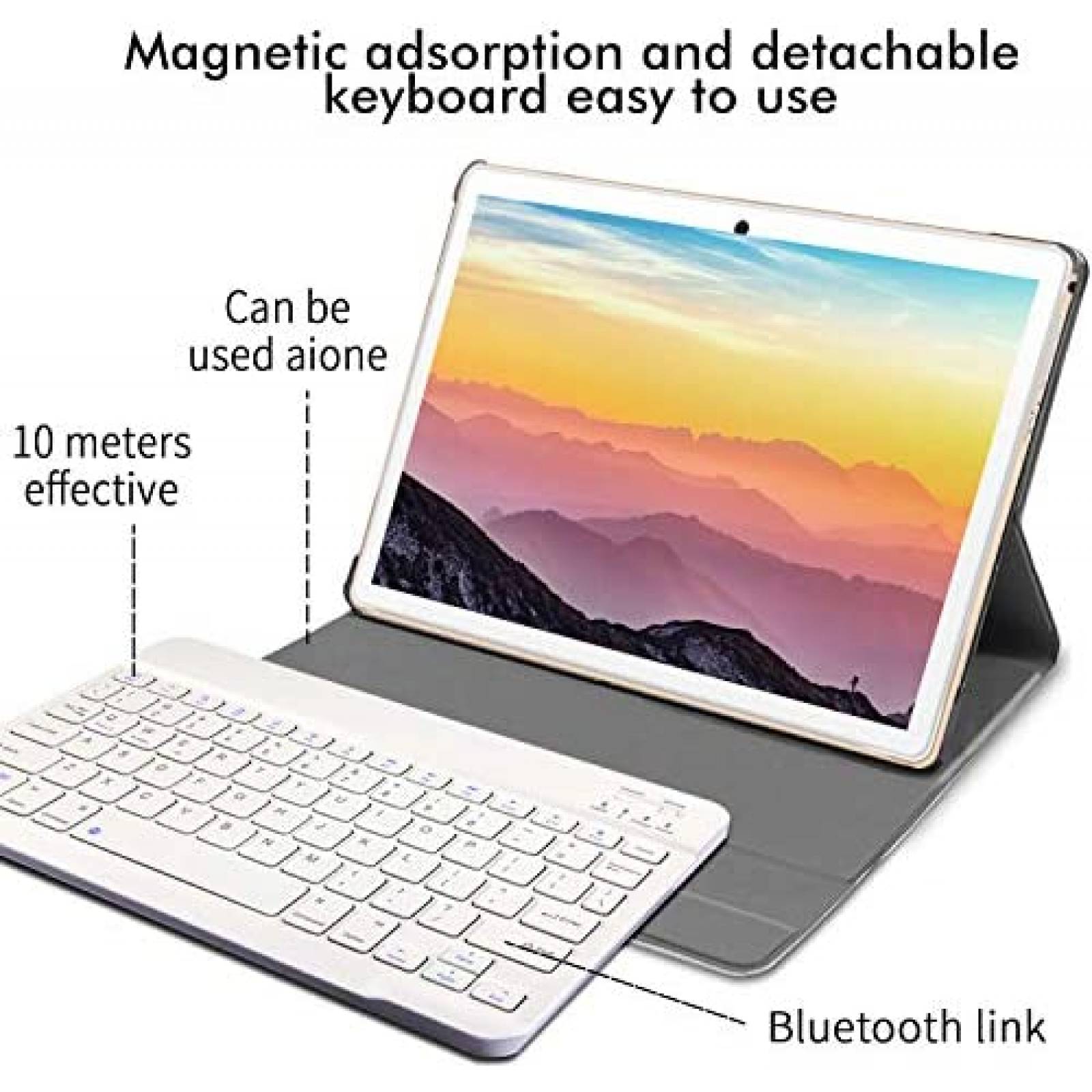 Tablet 2 en 1 AOYODKG A22 10'' Android 9.0 4GB RAM/64GB ROM