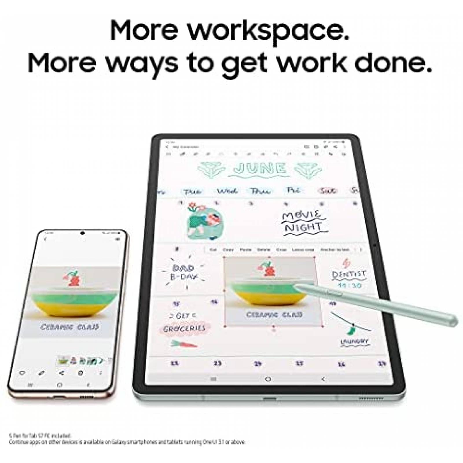 Tablet Samsung Galaxy Tab S7 FE 12.4'' 64GB + S Pen