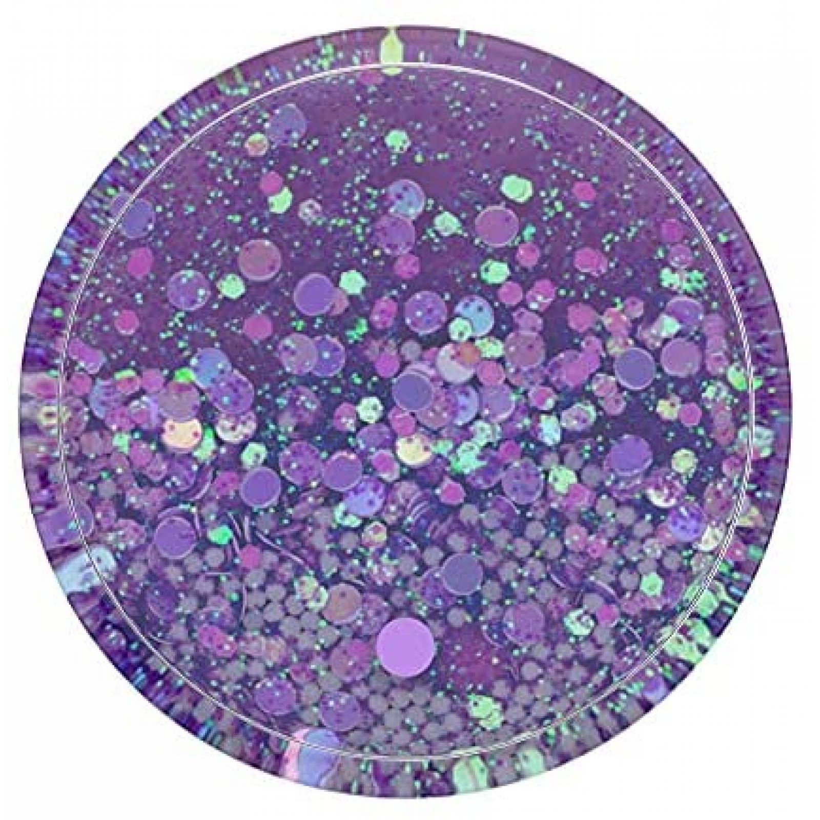 PopSocket Popsockets 805109 Compatible Glitter -Morado