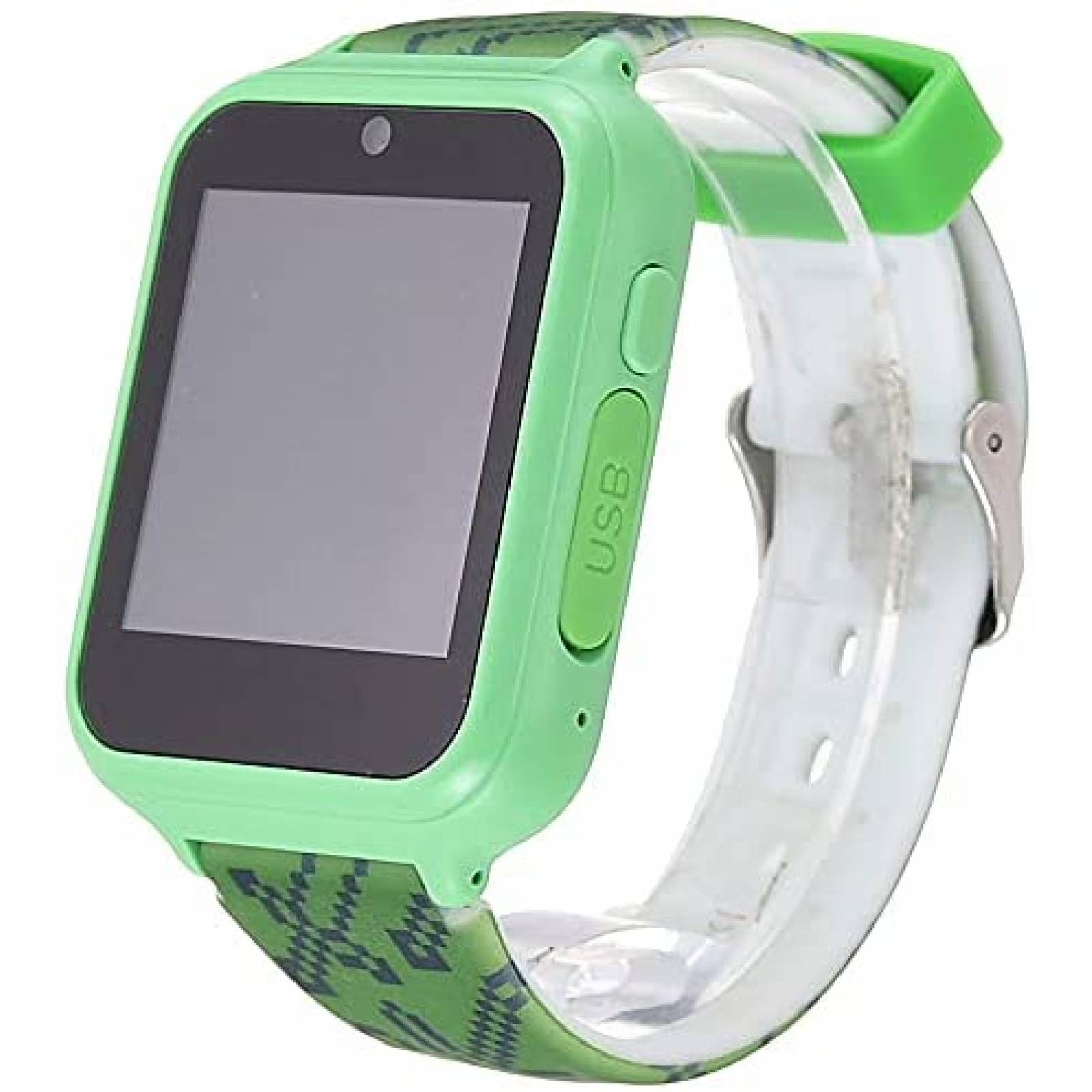 Smartwatch Minecraft MIN4045AZ USB Correa de Silicon -Verde