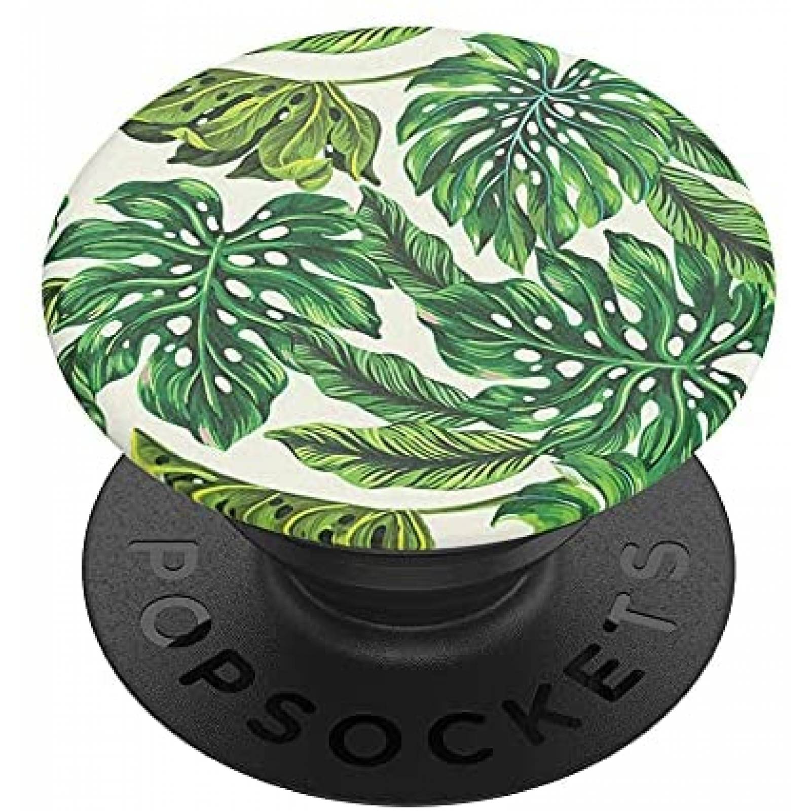 Soporte de Agarre PopSockets para Celular Monstera -Blanco