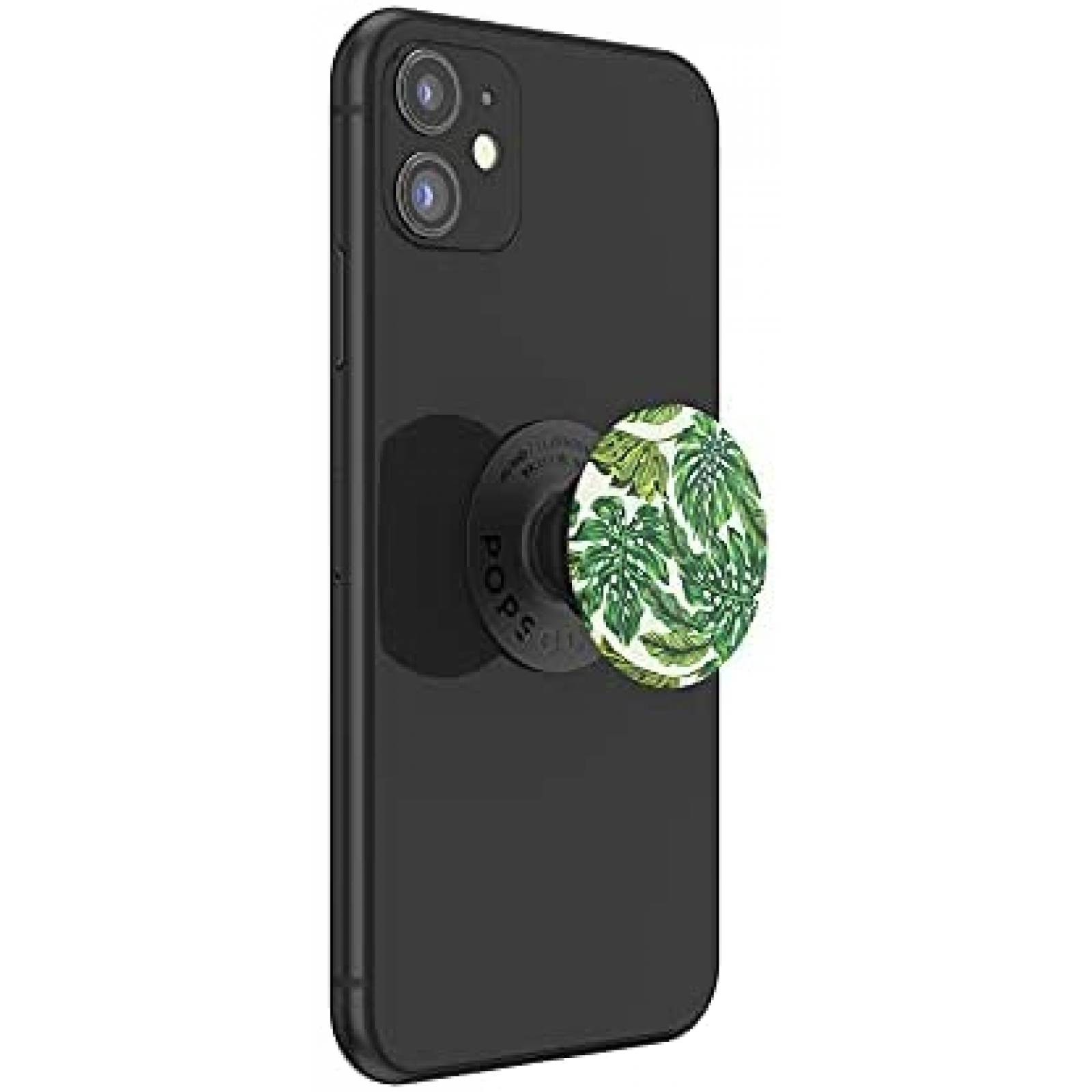 Soporte de Agarre PopSockets para Celular Monstera -Blanco