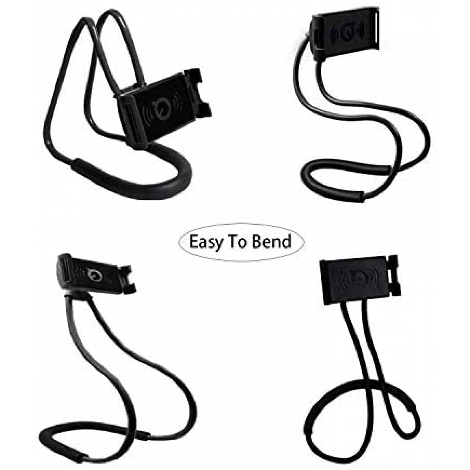 Stand de Cuello Juerly para Celular de 4.7''-7.6 -Negro