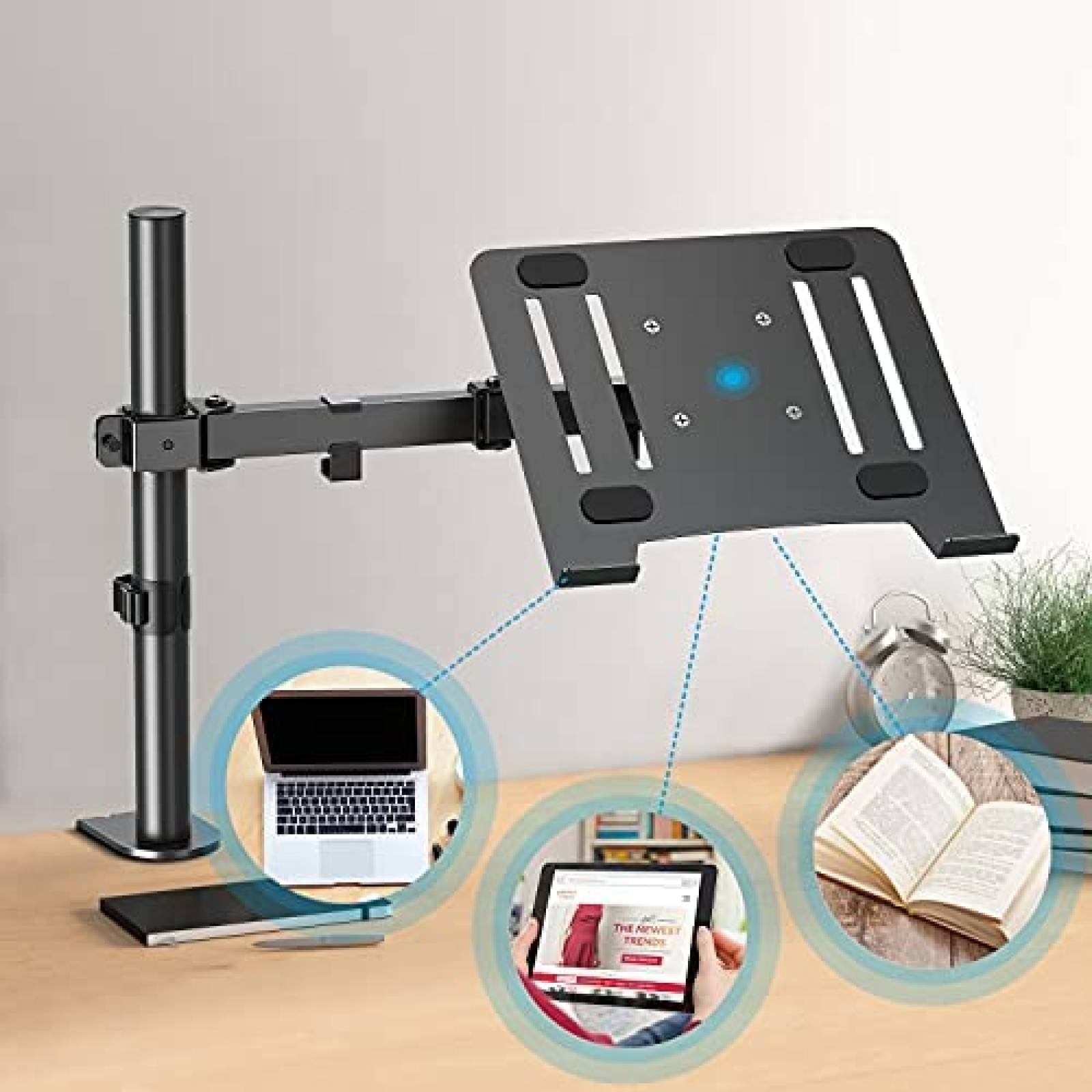 Soporte para computadora porttil MOUNTUP soporte de brazo