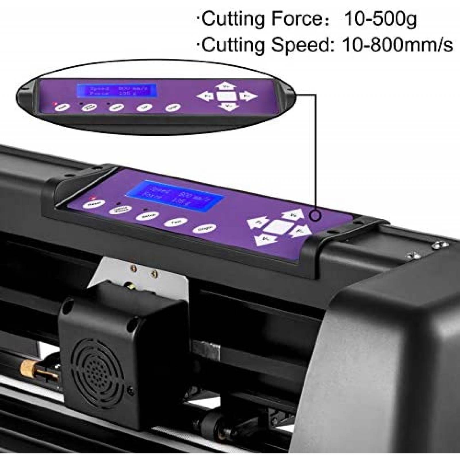 Cortadora Vinil VEVOR kzj375mm14inch 375mm 14" Offline