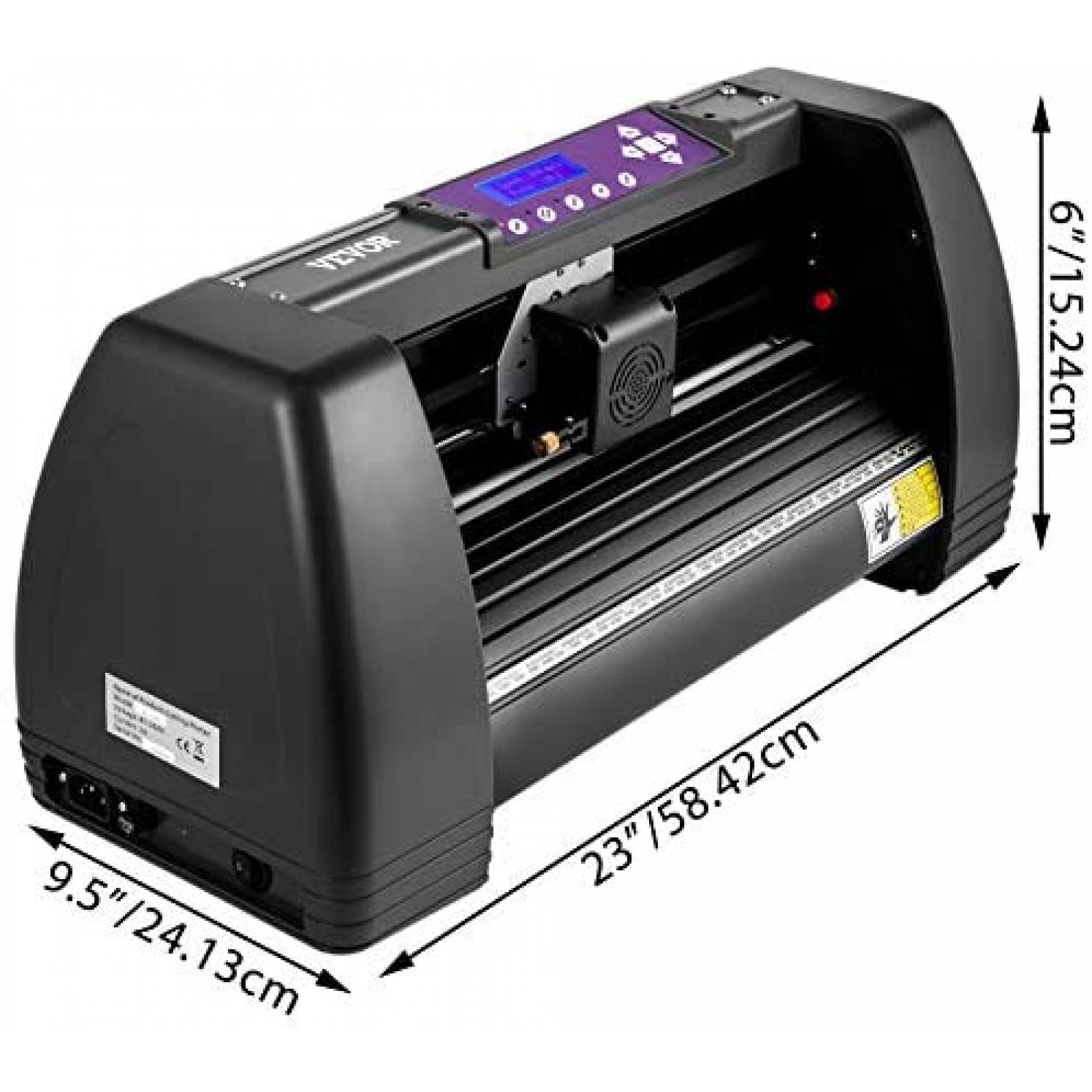 Cortadora Vinil VEVOR kzj375mm14inch 375mm 14" Offline