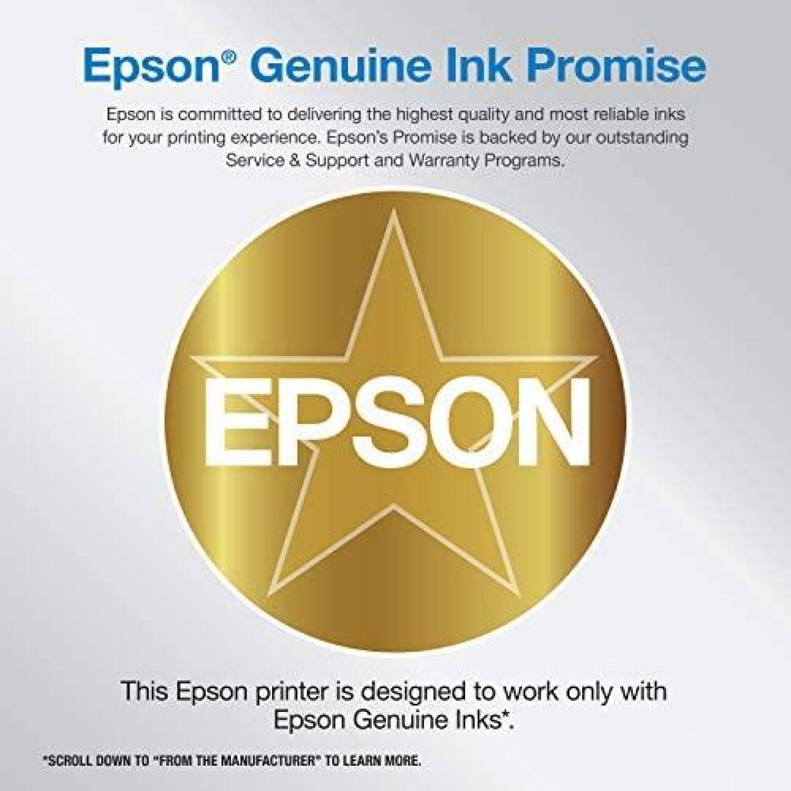 Impresora Epson Pro WF-7820 50 Hojas 13" x 19" -Negro