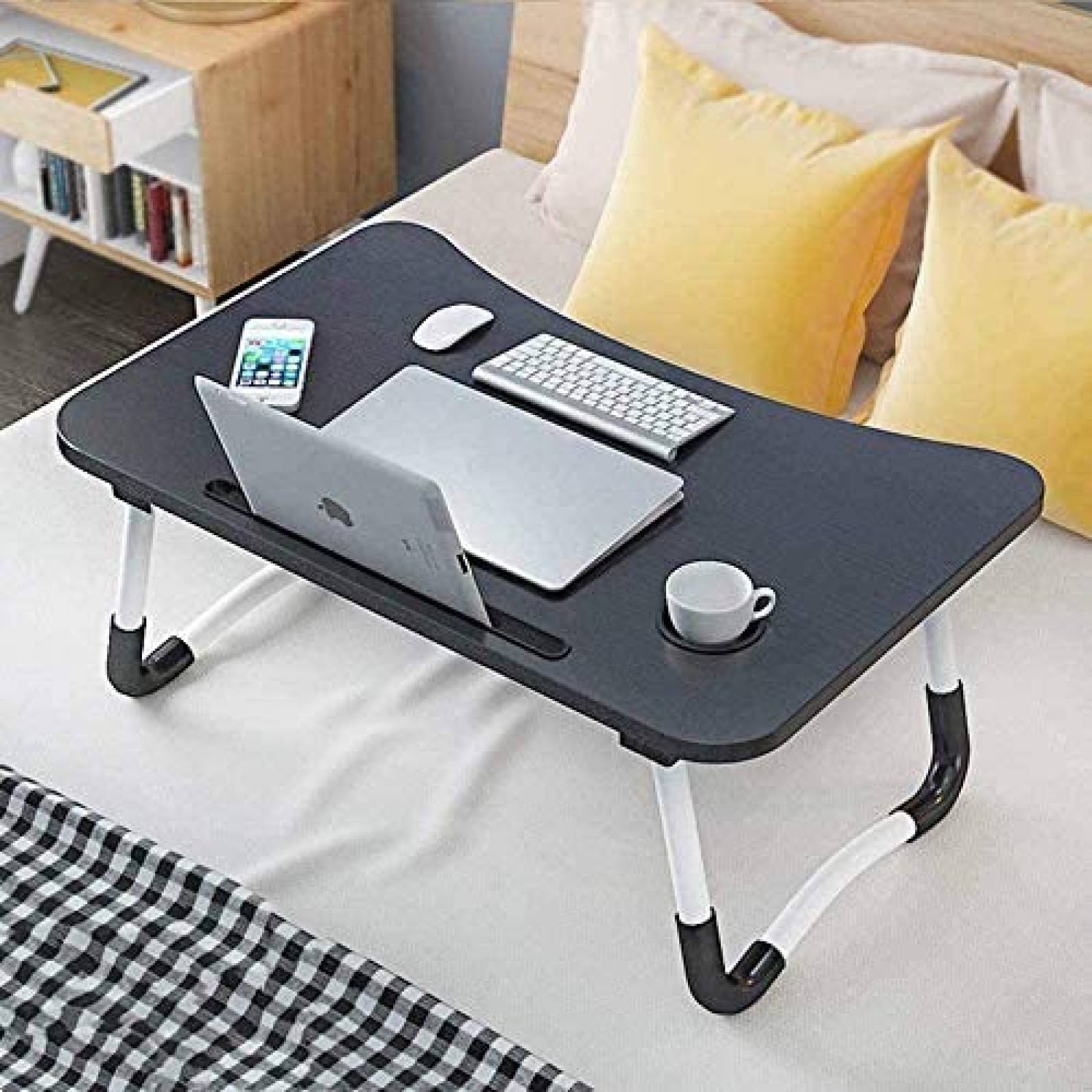 Mesa de trabajo Sorfity Flexible Soporte Tablet cama -Negro
