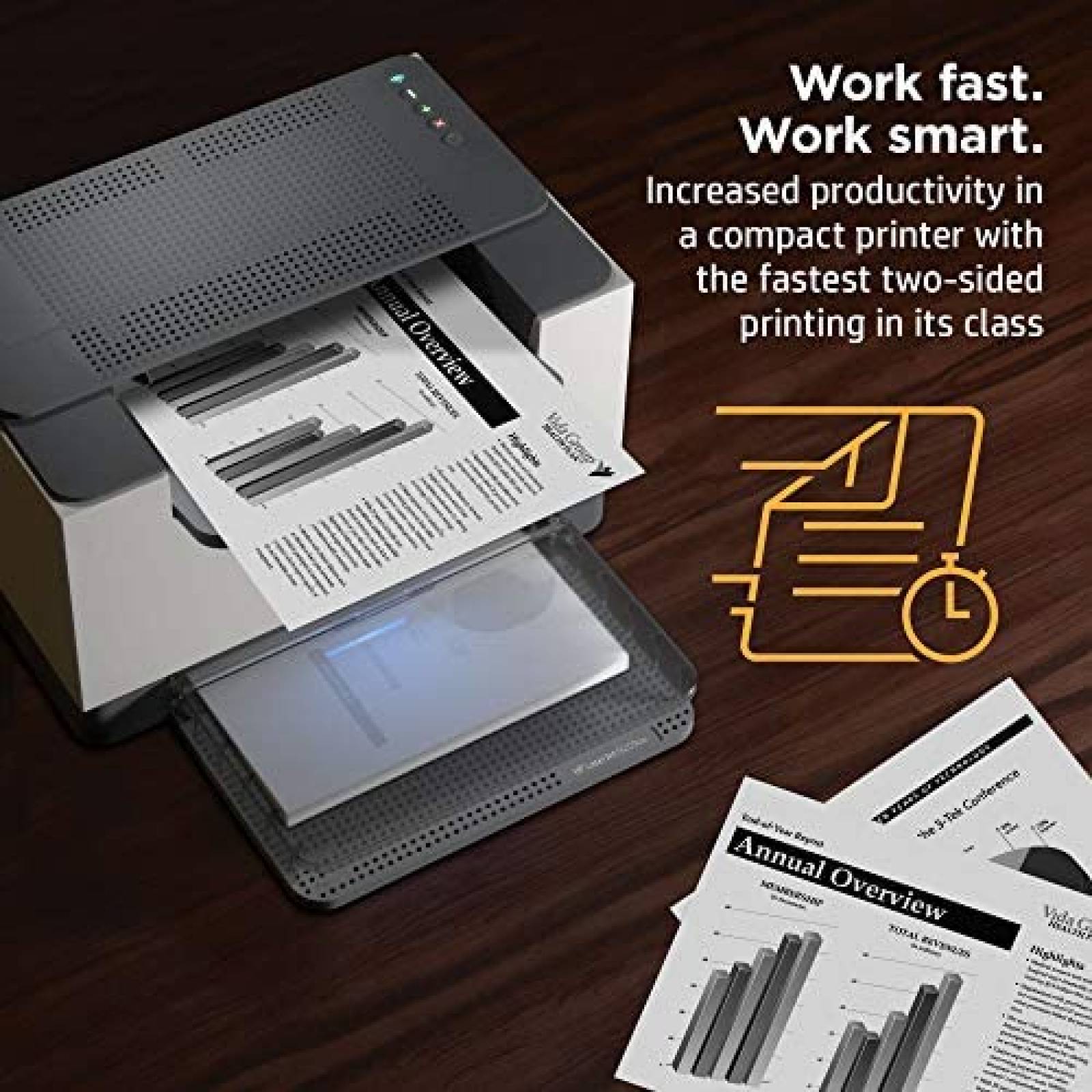 Impresora HP LaserJet M209dw Solo Blanco y Negro -Gris