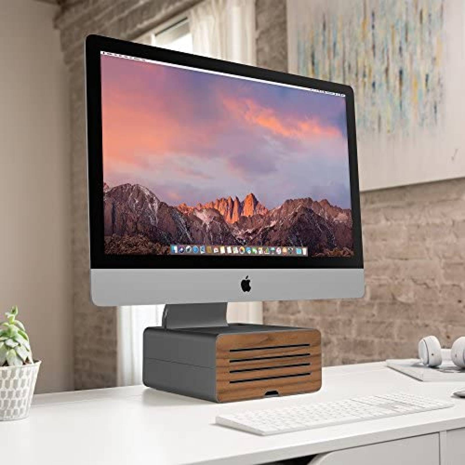 Soporte Twelve South HiRise Pro para iMac ajustable
