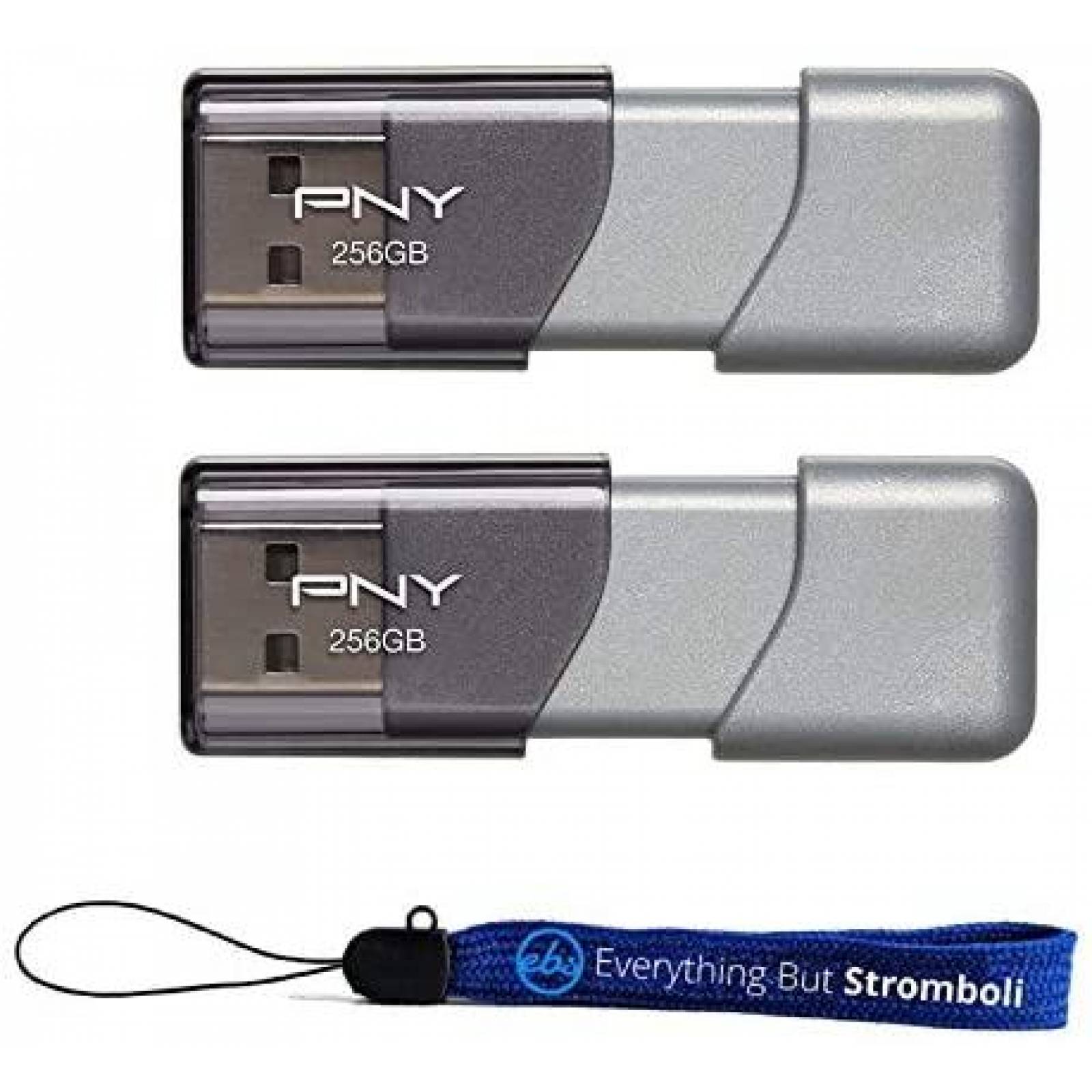 Memoria USB PNY P-FD256GTBOP-GE 256GB USB 3.0 -Gris