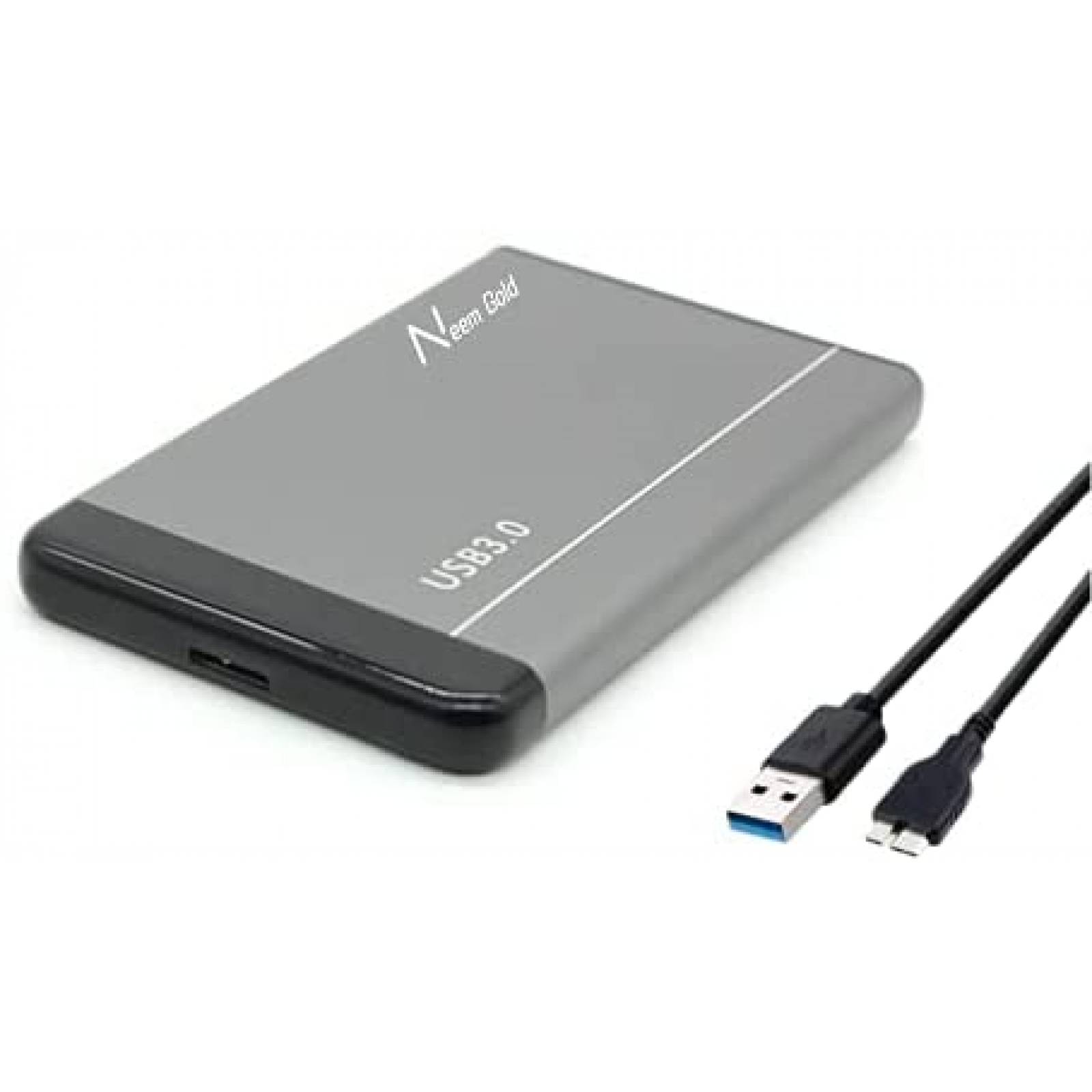 Memoria externa U&D 2.5" Compatible 500GB USB3.0 -Gris