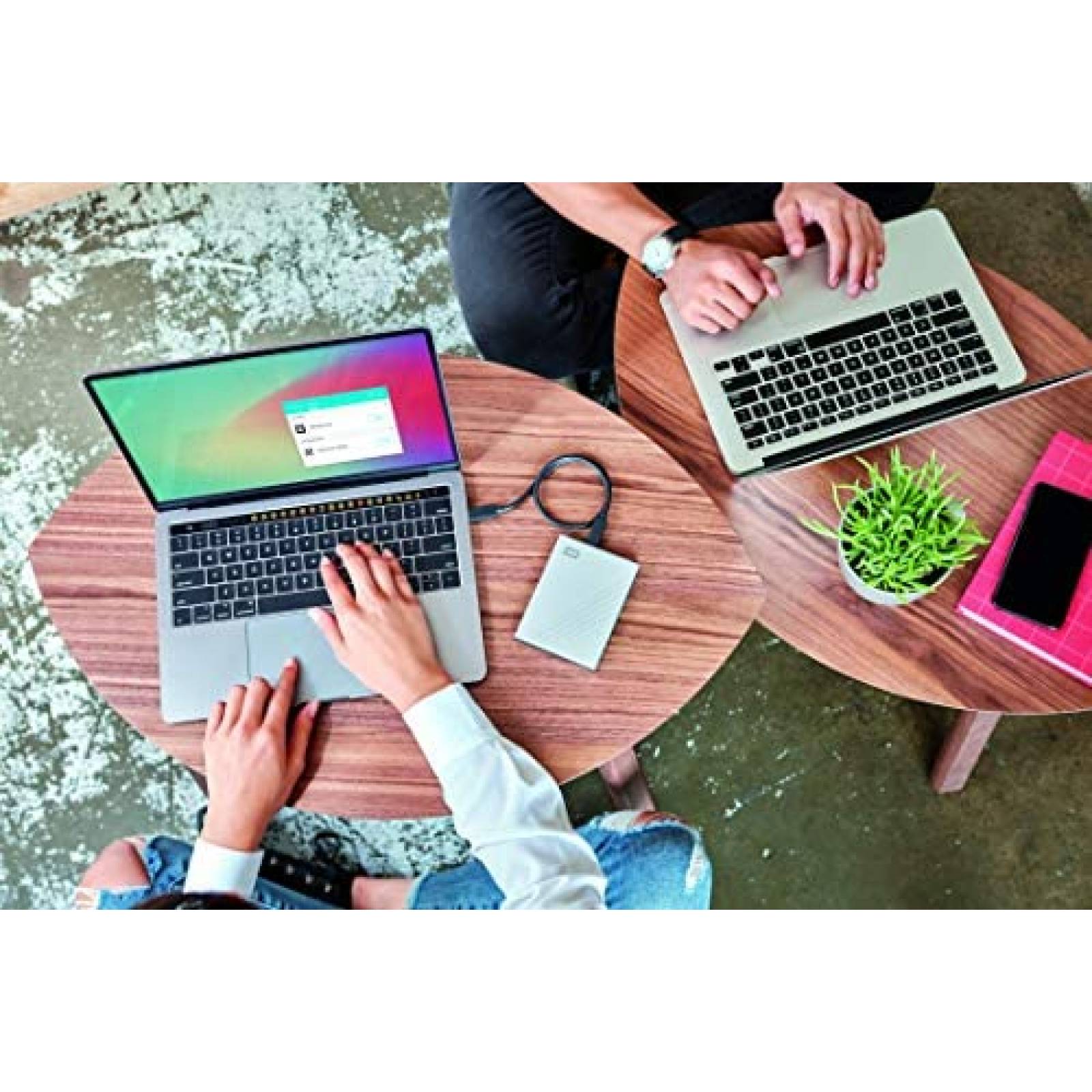 Disco Duro Externo Western Digital My Passport 5TB -Plateado