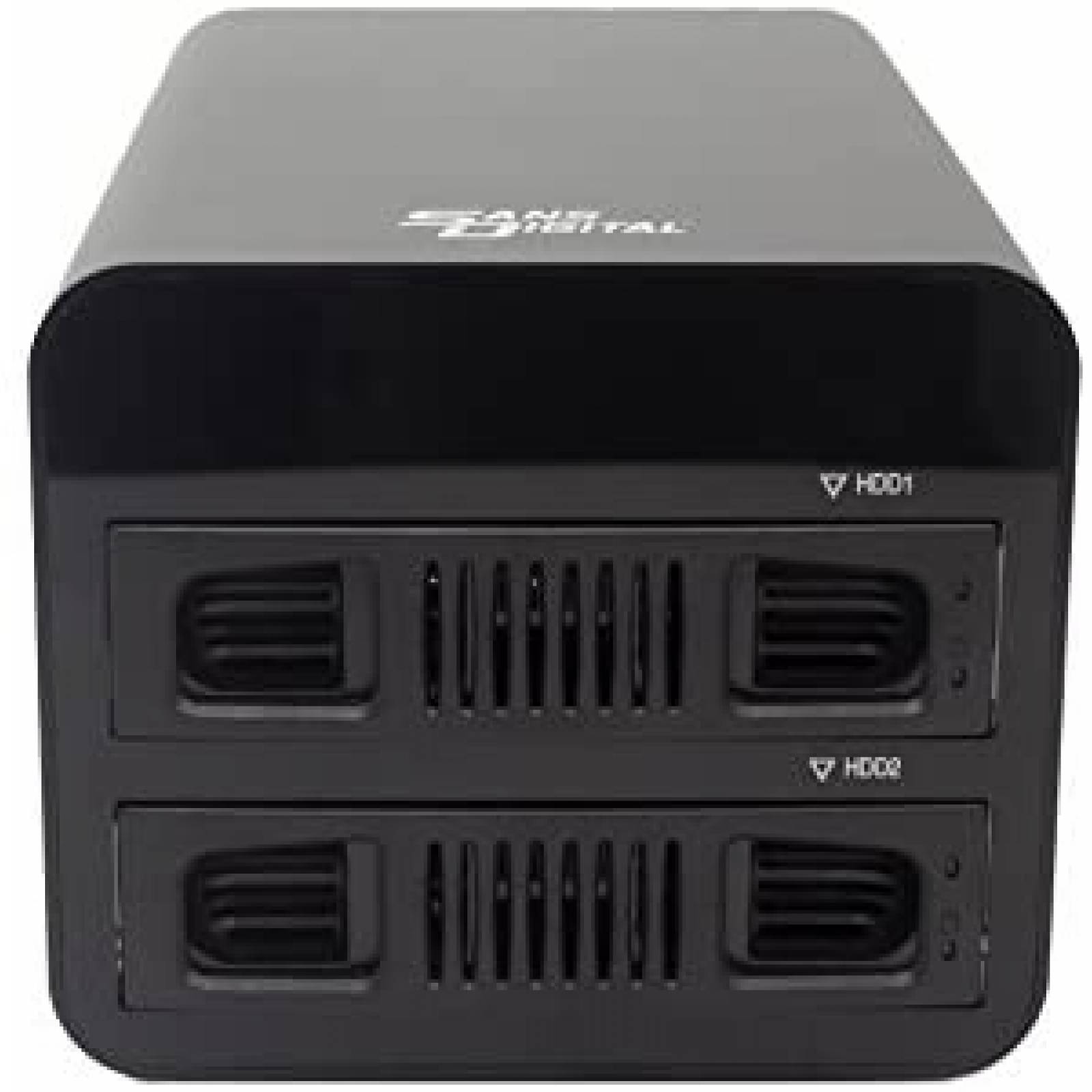 Caja RAID Sans Digital SATA 3,5'' de 2 Bahas + Puerto USB-C