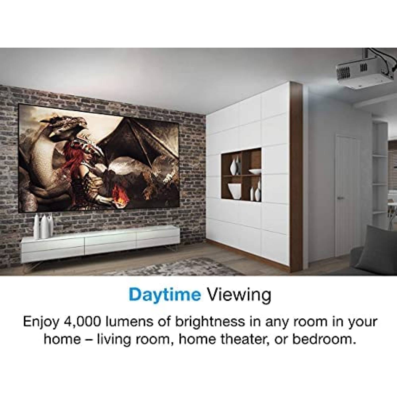 Proyector Optoma UHD38 1080p 4000 Lum 240Hz -Blanco