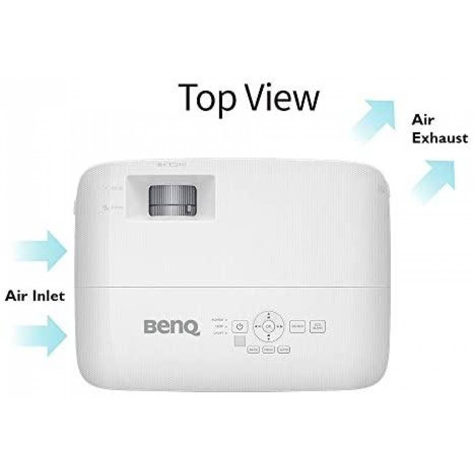 Proyector BenQ 4000 Lmenes Radio de 20000:1 -Blanco