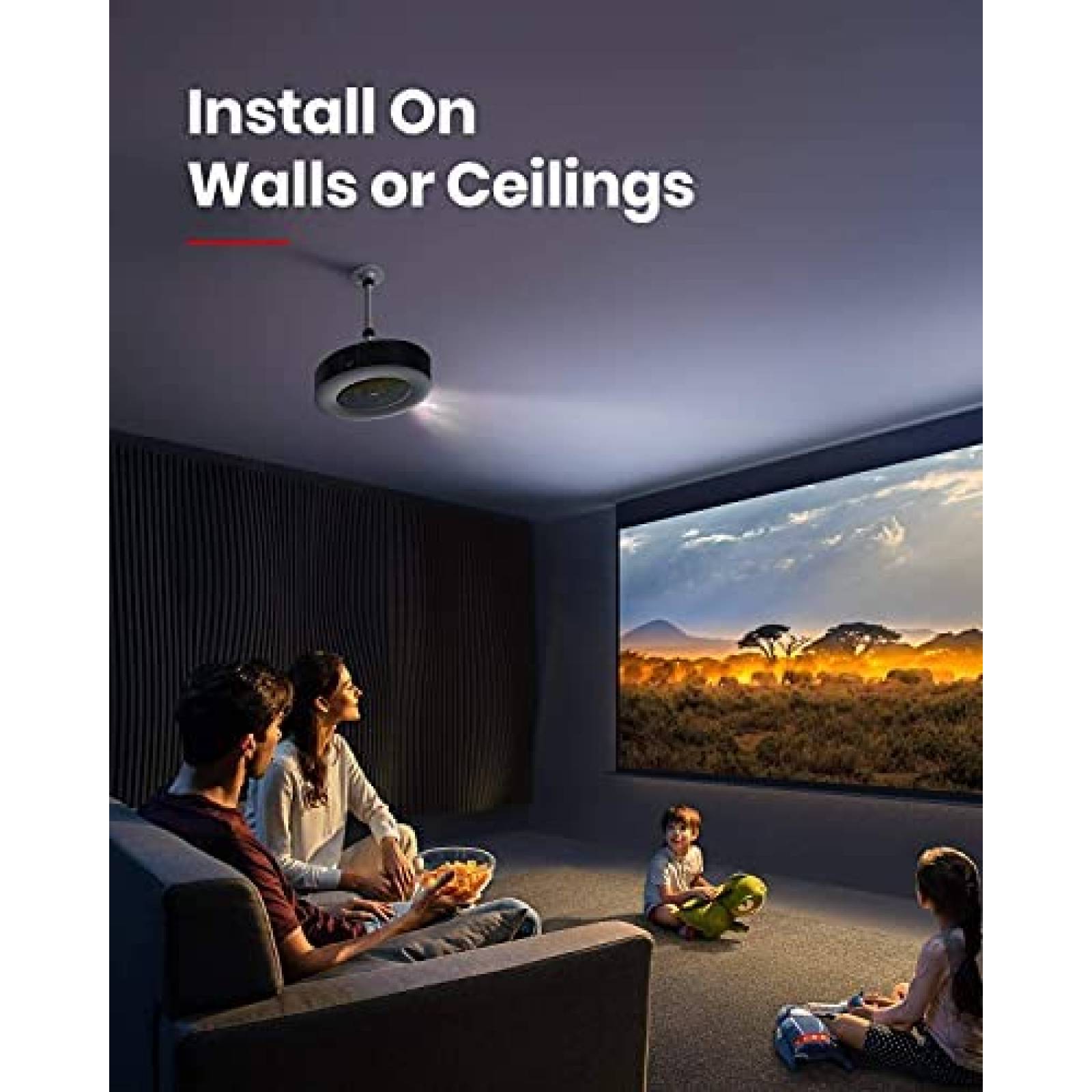 Proyector de Pared/Techo Nebula Cosmos Max 4K 1500 Lumens