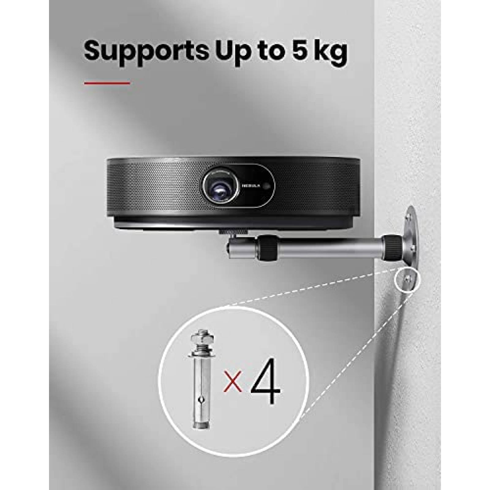 Proyector de Pared/Techo Nebula Cosmos Max 4K 1500 Lumens