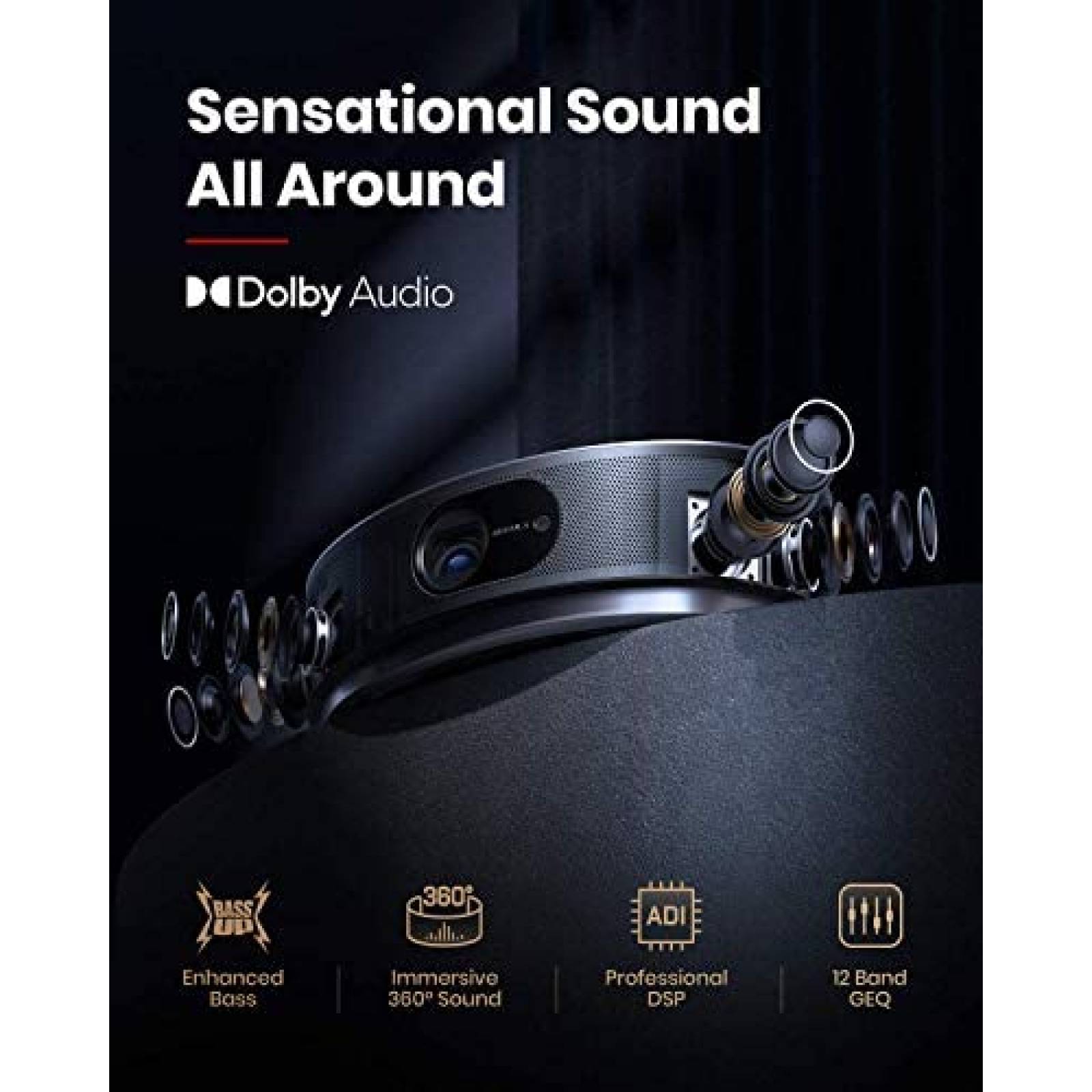 Proyector de Pared/Techo Nebula Cosmos Max 4K 1500 Lumens