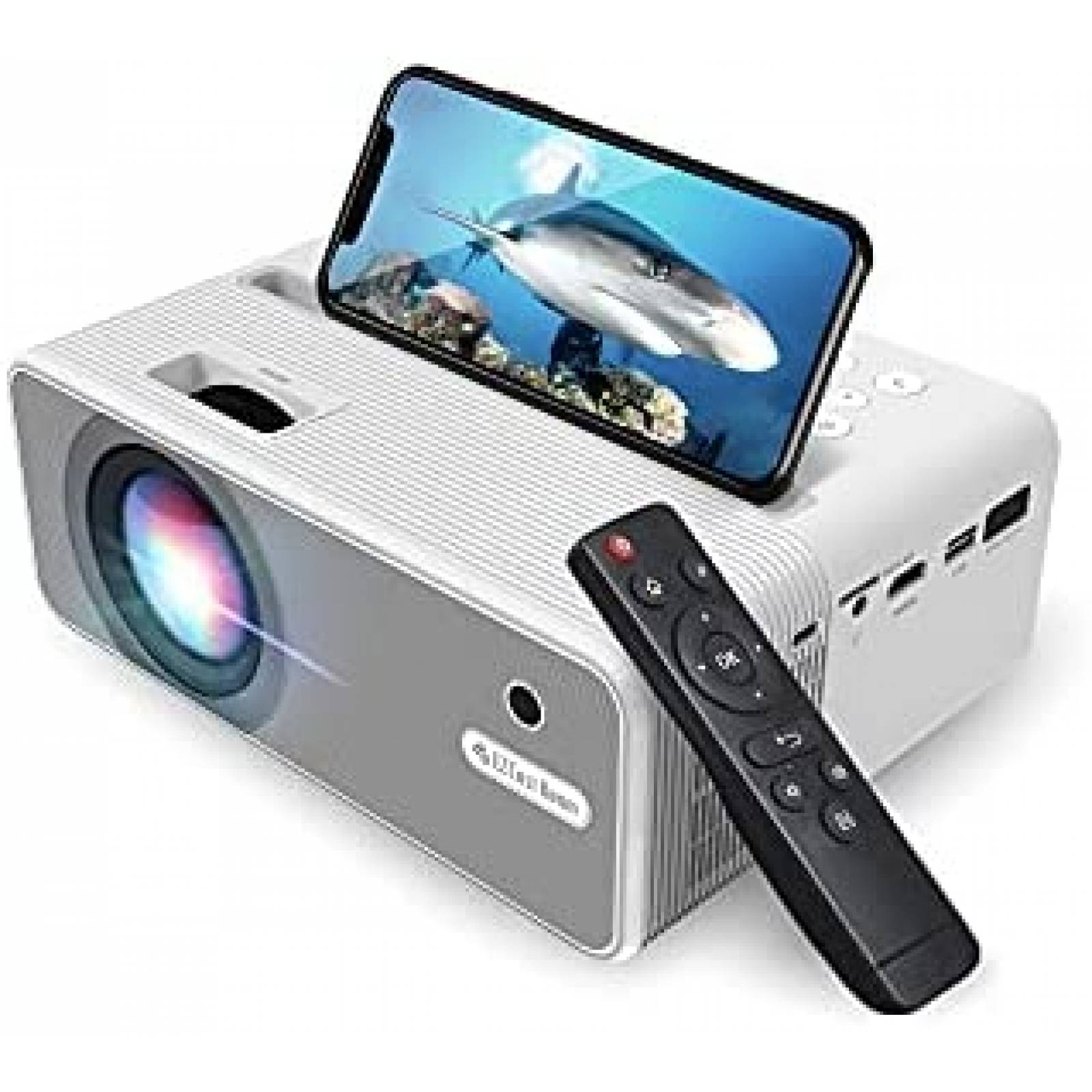 Proyector EZCast Beam H3 5GHz 1080p de 10600 Lumenes -Gris