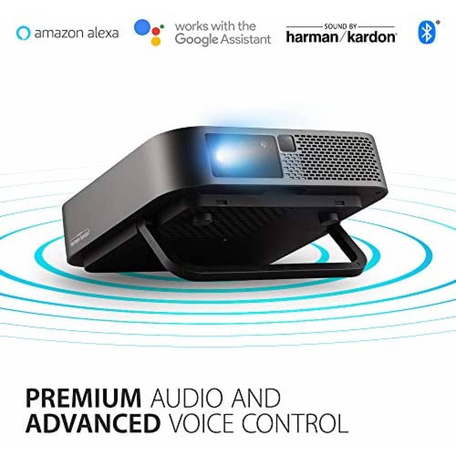 Proyector ViewSonic M2E Smart 1080P Porttil 1000 Lumens