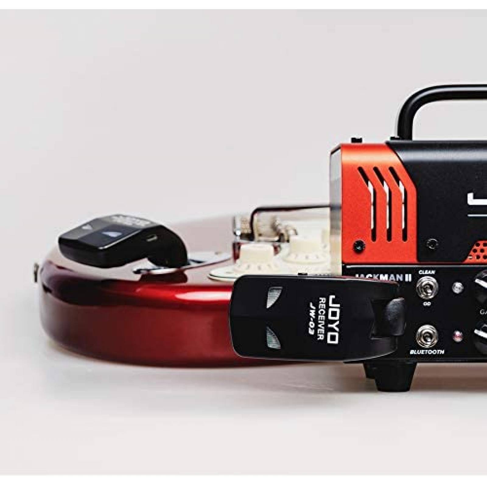 Transmisor y Receptor JOYO JW-03 2.4GHz para Guitarra -Negro