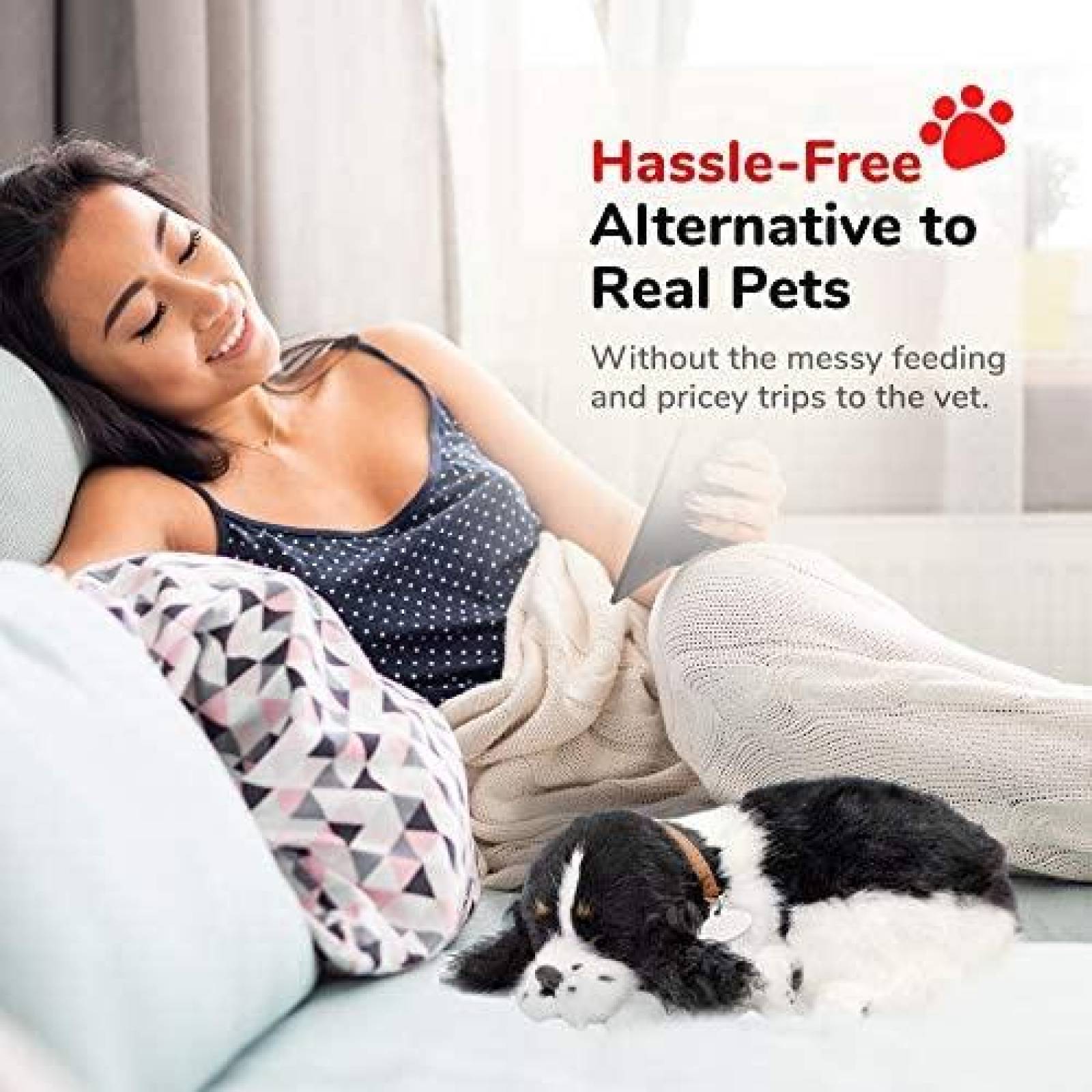 Peluche Interactivo Perfect Petzzz Cocker Spaniel -Marrn