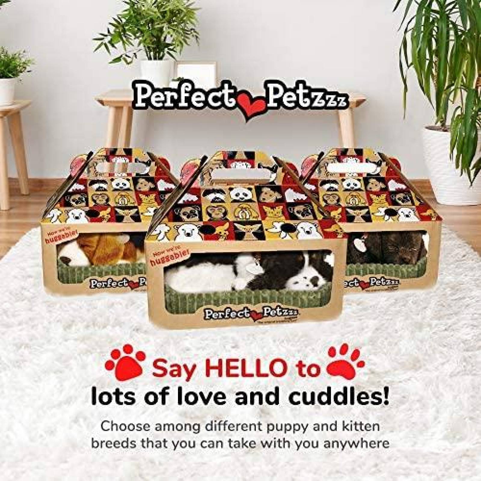 Peluche Interactivo Perfect Petzzz Cocker Spaniel -Marrn